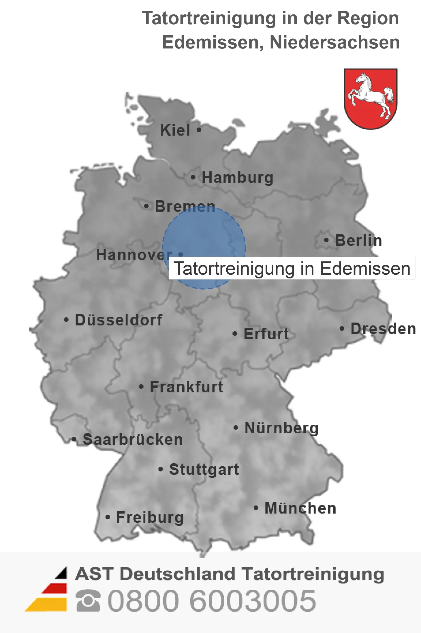 Tatortreinigung Edemissen