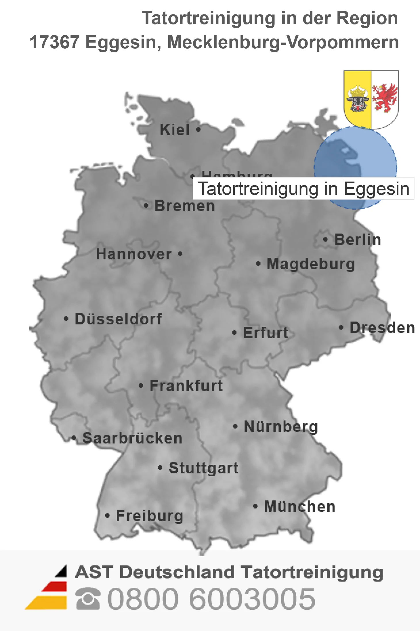 Tatortreinigung Eggesin