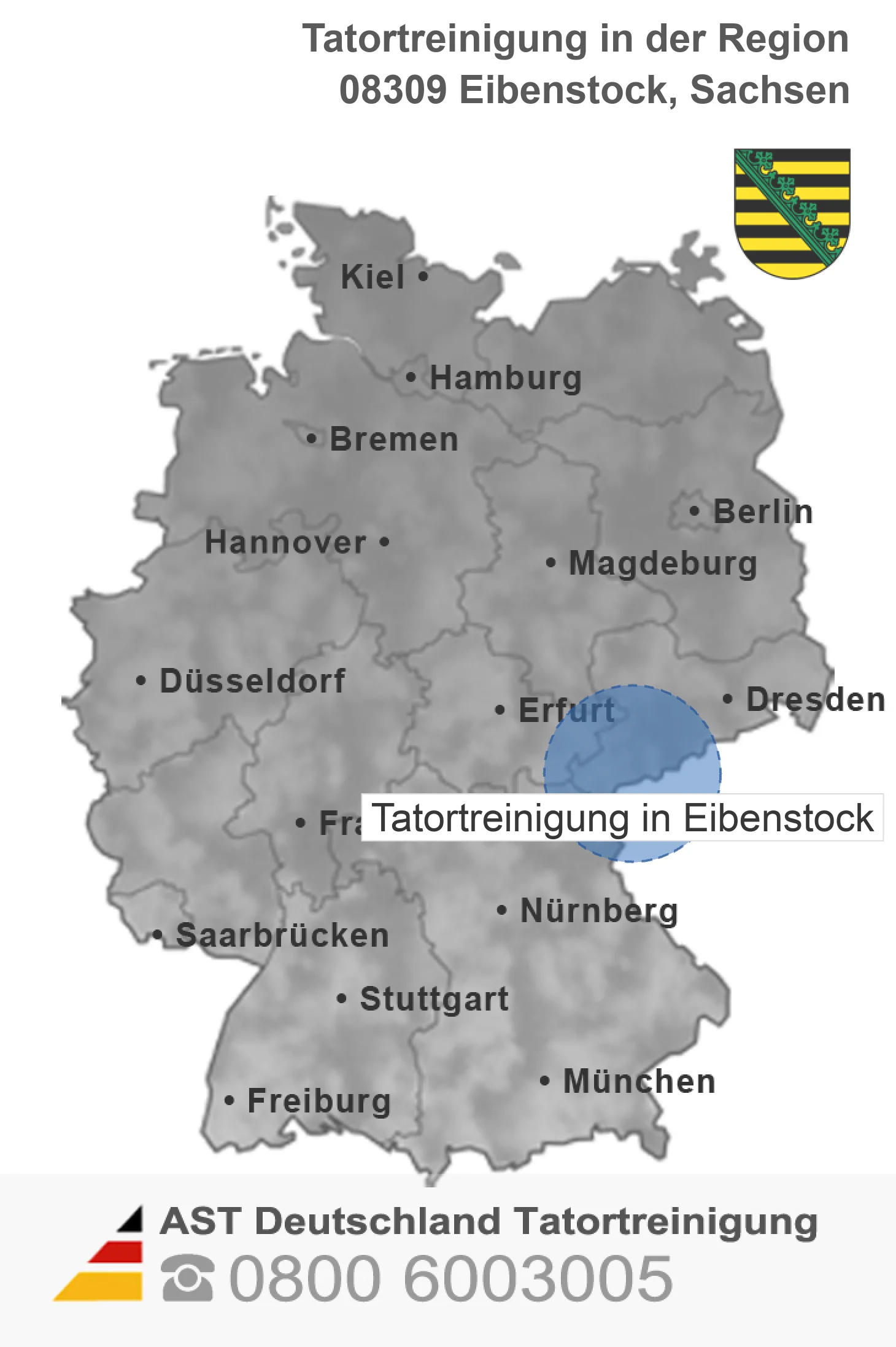 Tatortreinigung Eibenstock