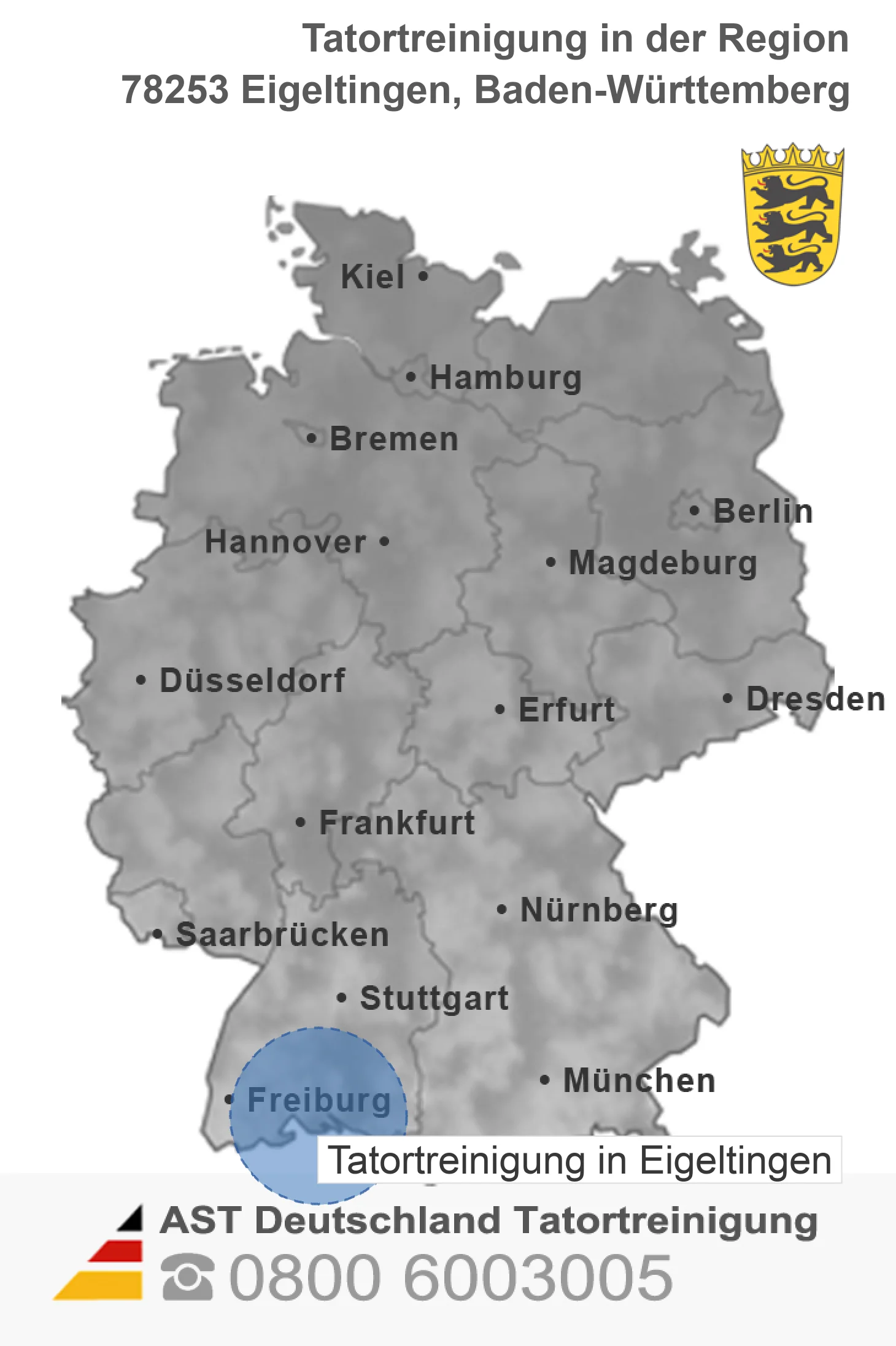 Tatortreinigung Eigeltingen