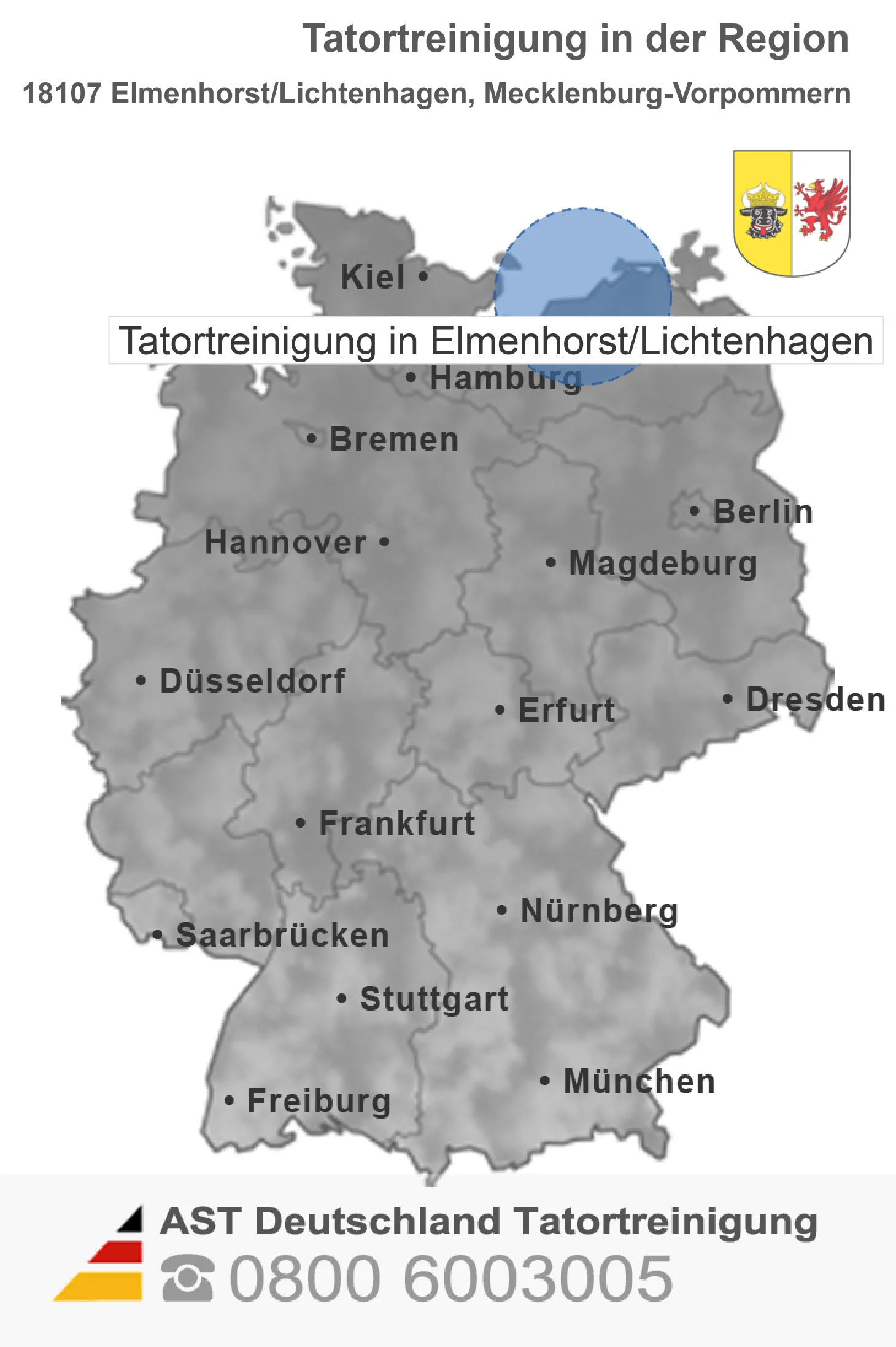 Tatortreinigung Elmenhorst/Lichtenhagen