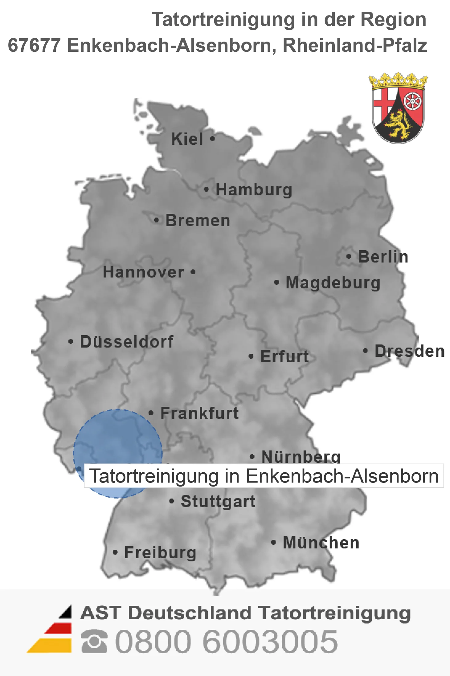 Tatortreinigung Enkenbach-Alsenborn