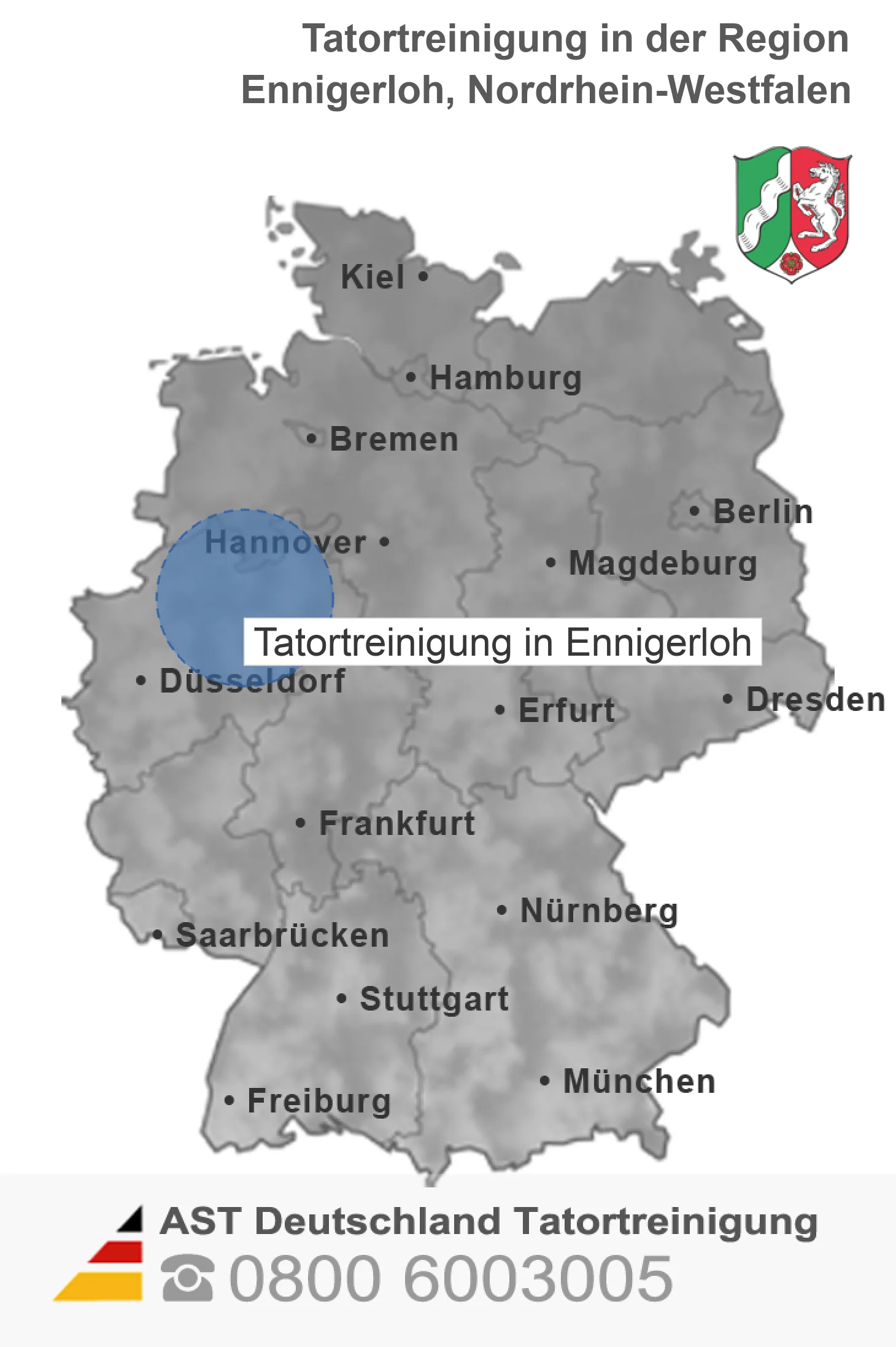 Tatortreinigung Ennigerloh