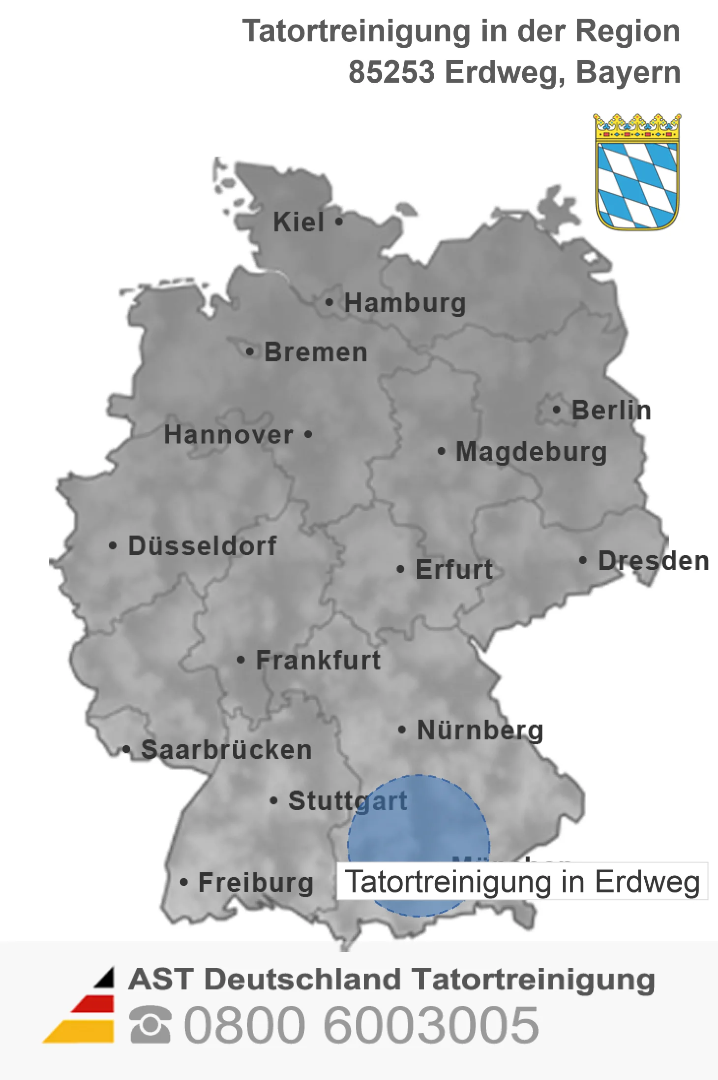 Tatortreinigung Erdweg
