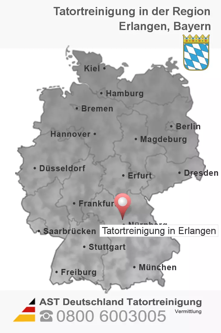Tatortreinigung Erlangen