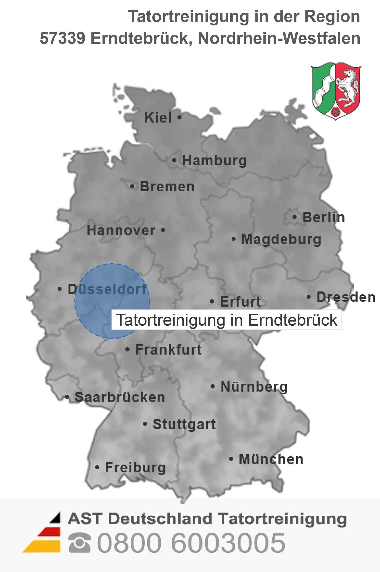 Tatortreinigung Erndtebr&uuml;ck