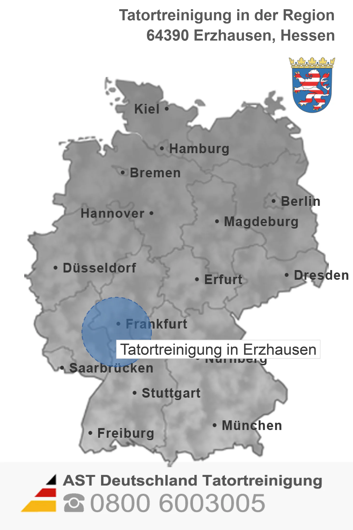 Tatortreinigung Erzhausen