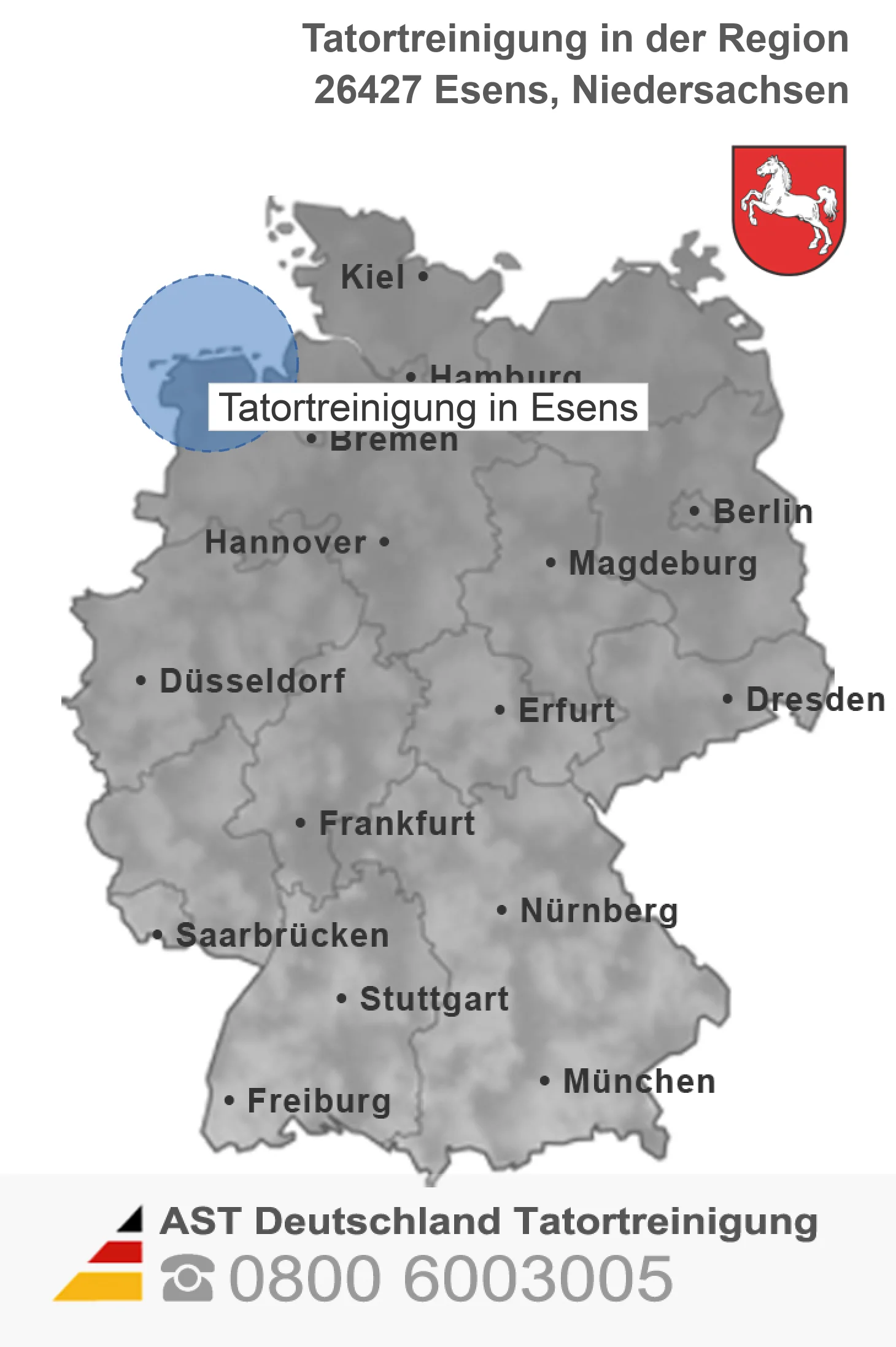 Tatortreinigung Esens
