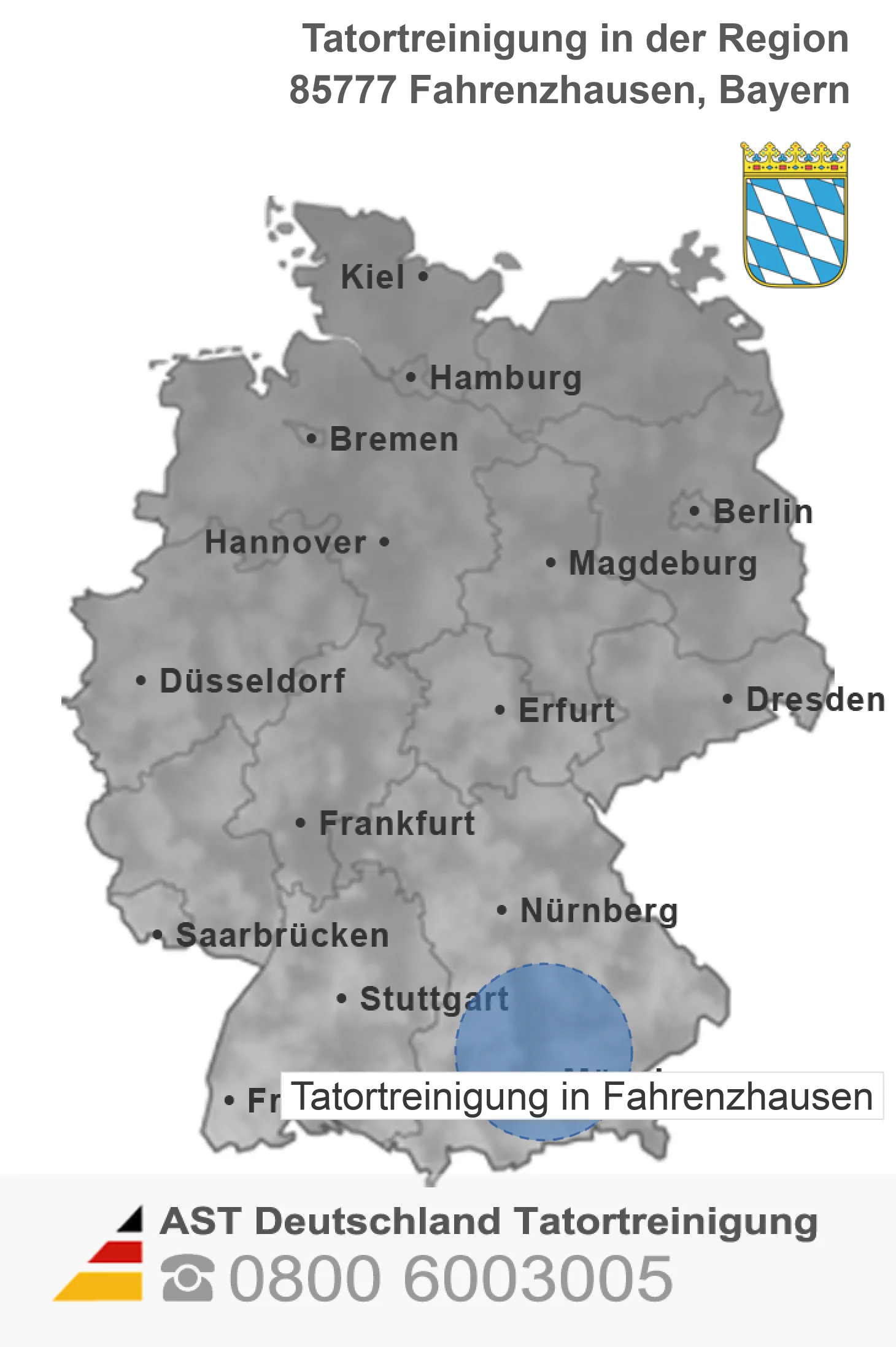 Tatortreinigung Fahrenzhausen