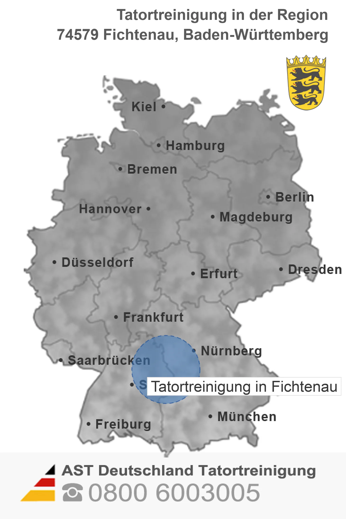 Tatortreinigung Fichtenau