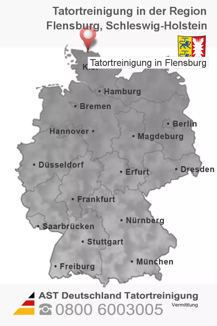 Tatortreinigung Flensburg