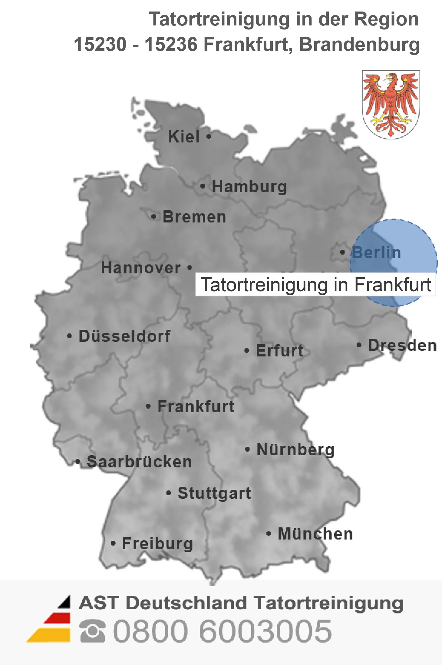 Tatortreinigung Frankfurt