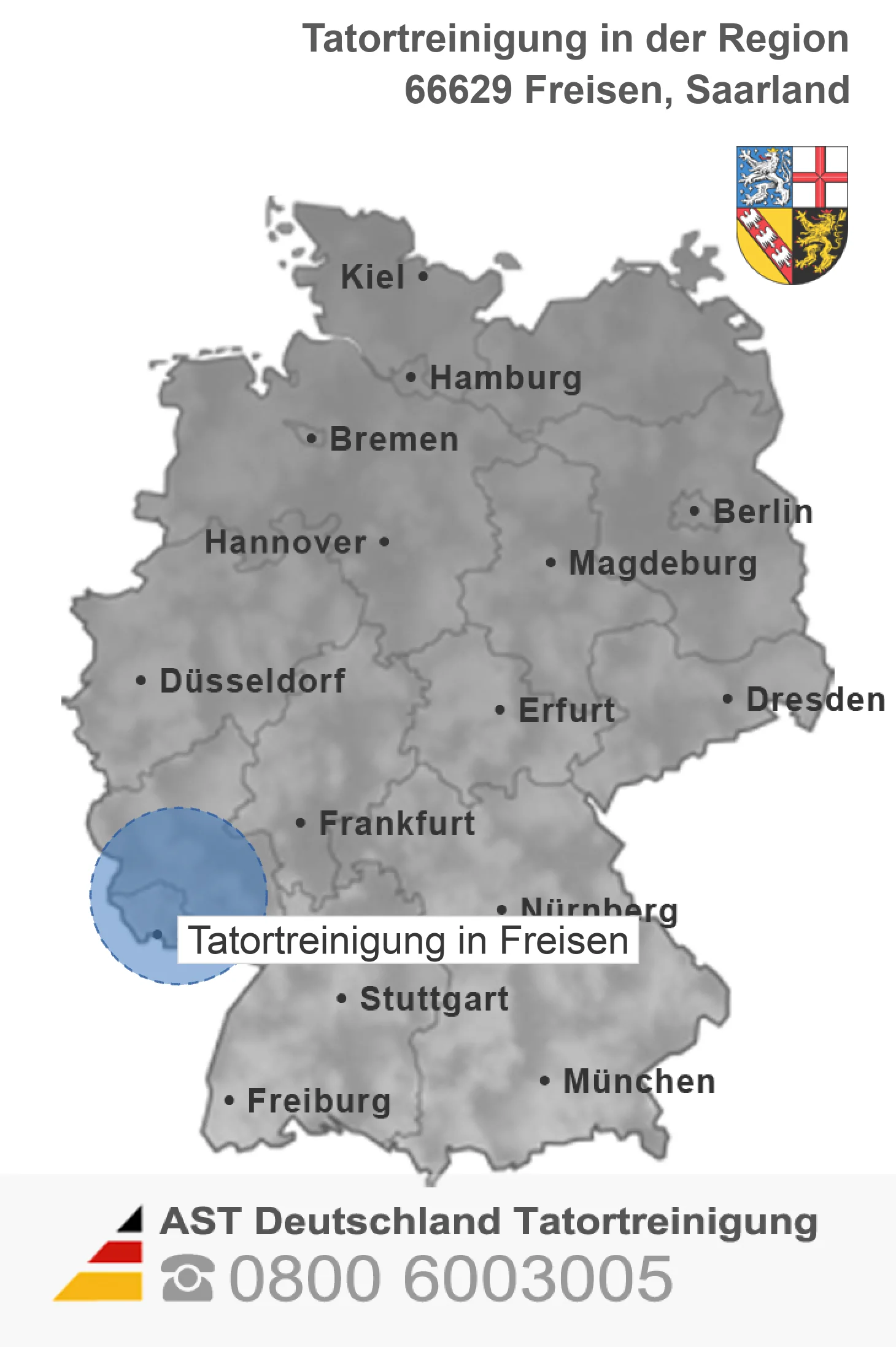 Tatortreinigung Freisen
