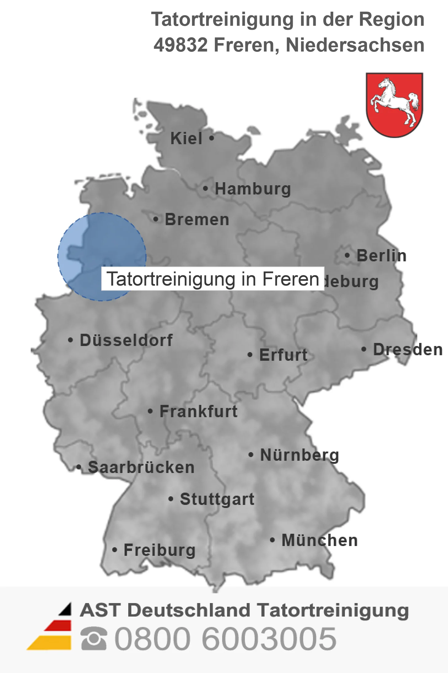 Tatortreinigung Freren