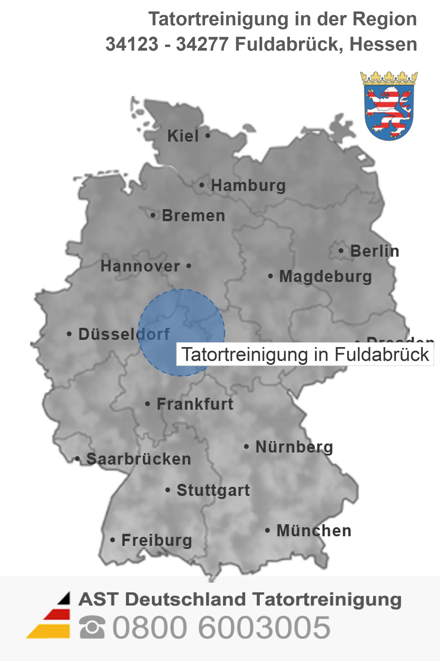 Tatortreinigung Fuldabr&uuml;ck