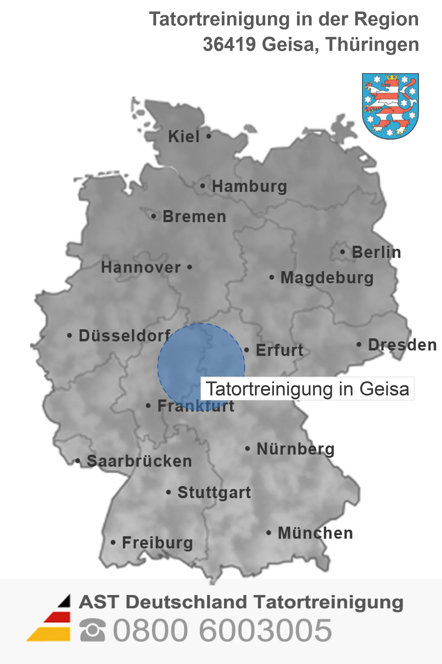 Tatortreinigung Geisa