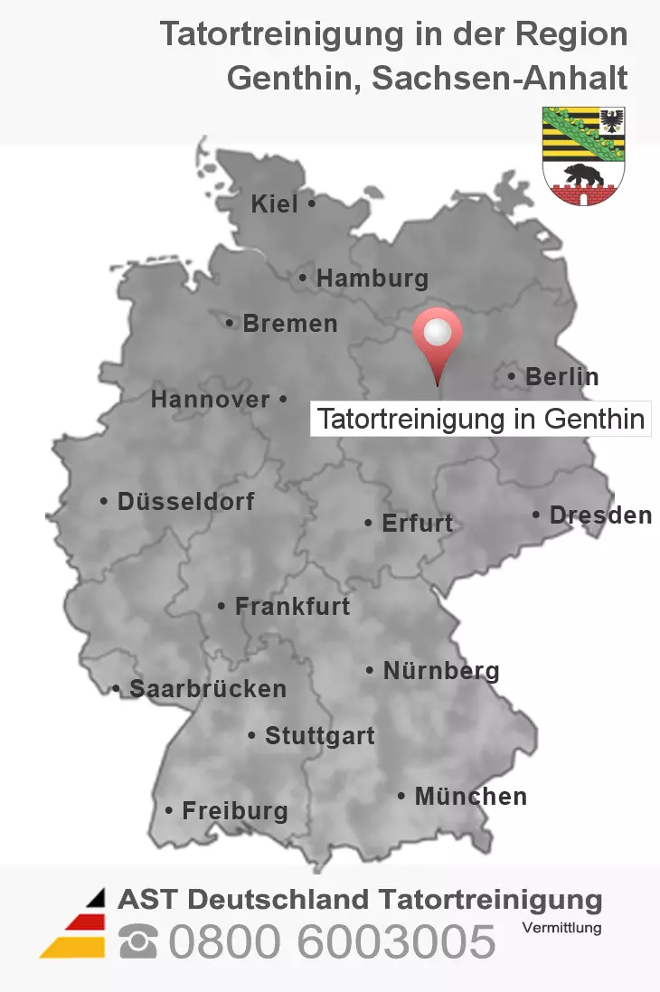 Tatortreinigung Genthin