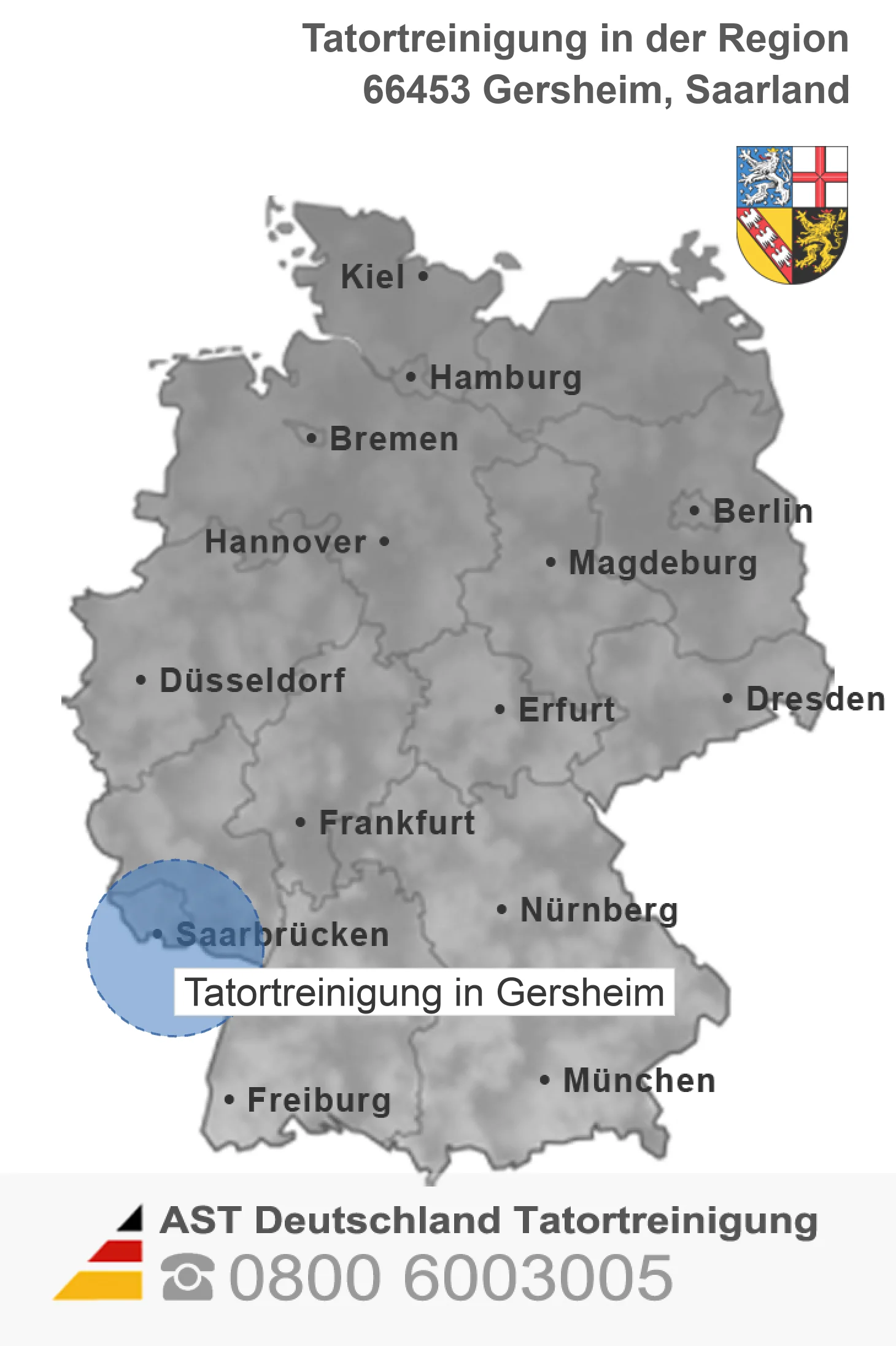 Tatortreinigung Gersheim