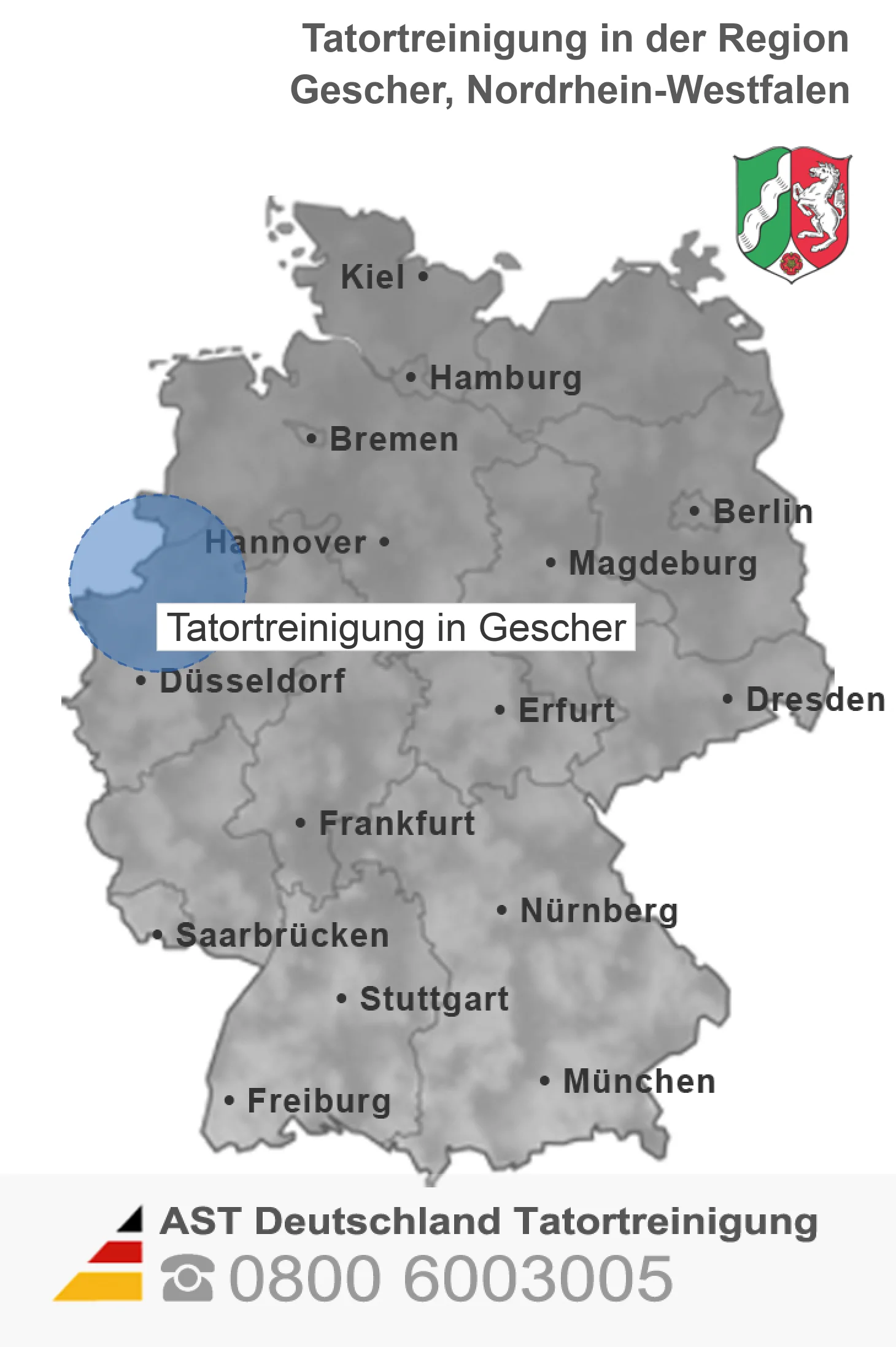 Tatortreinigung Gescher