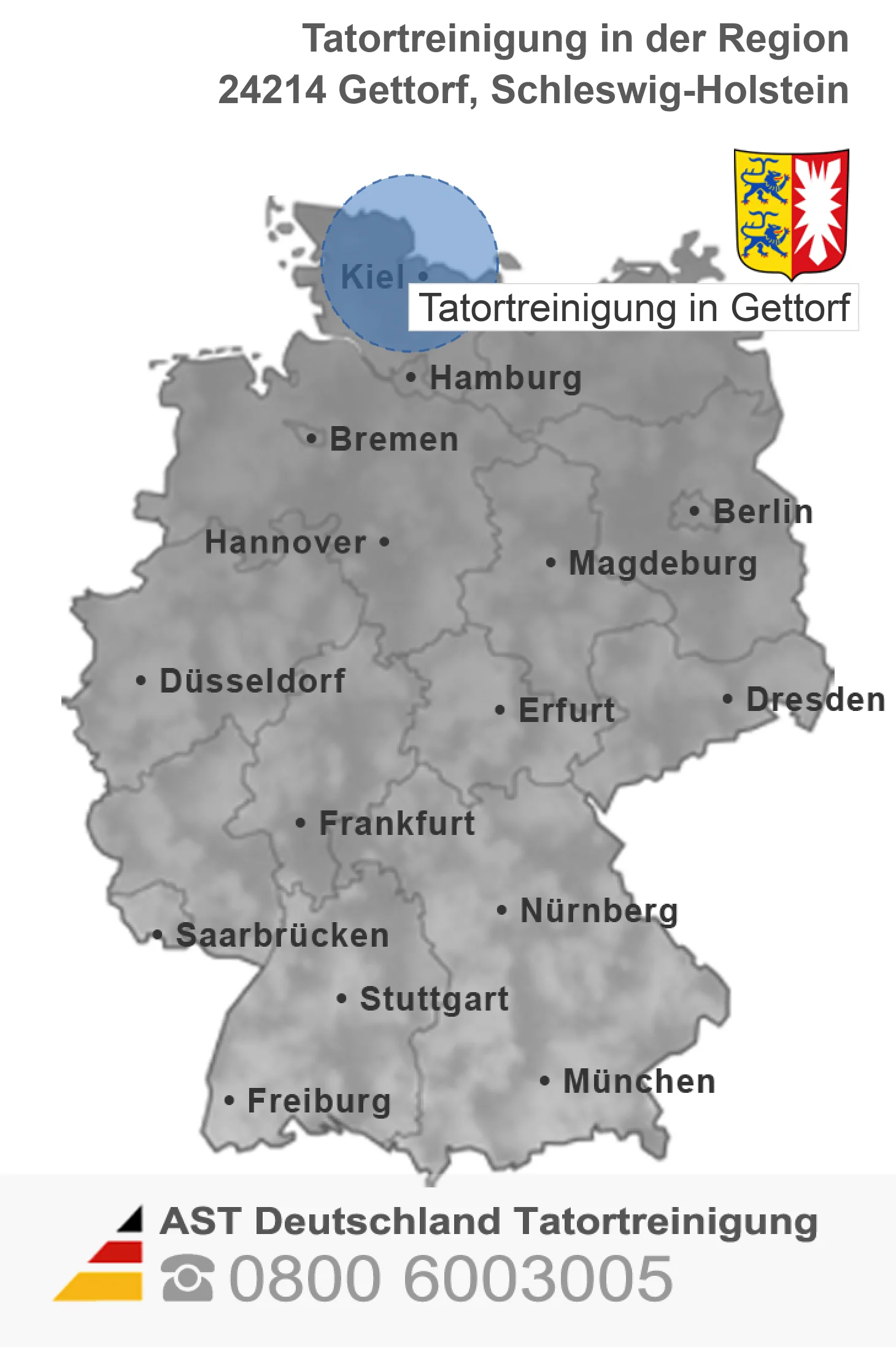 Tatortreinigung Gettorf