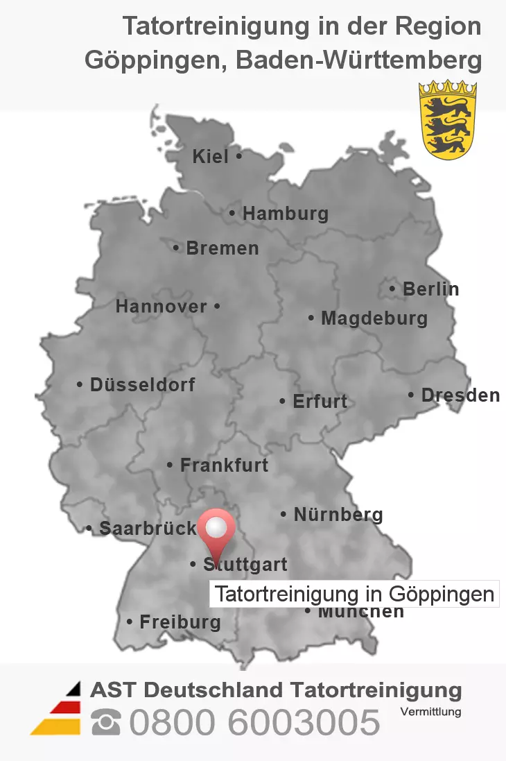 Tatortreinigung Göppingen