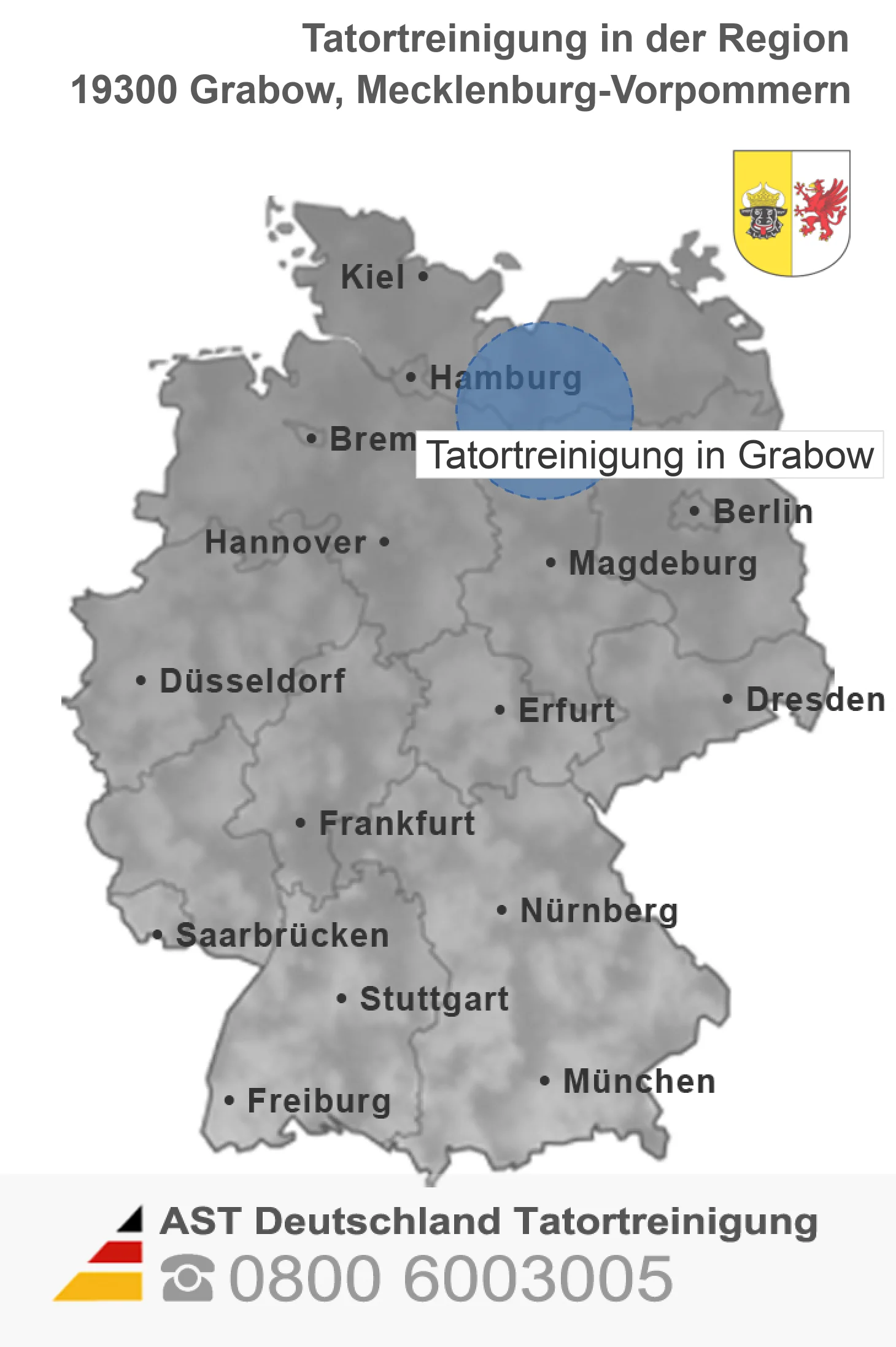 Tatortreinigung Grabow