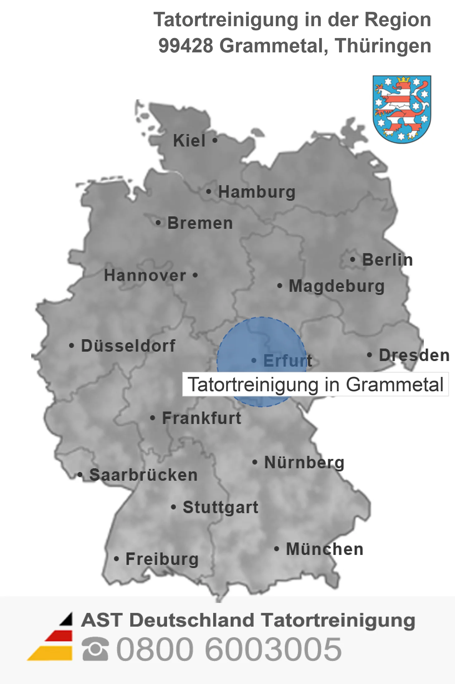 Tatortreinigung Grammetal