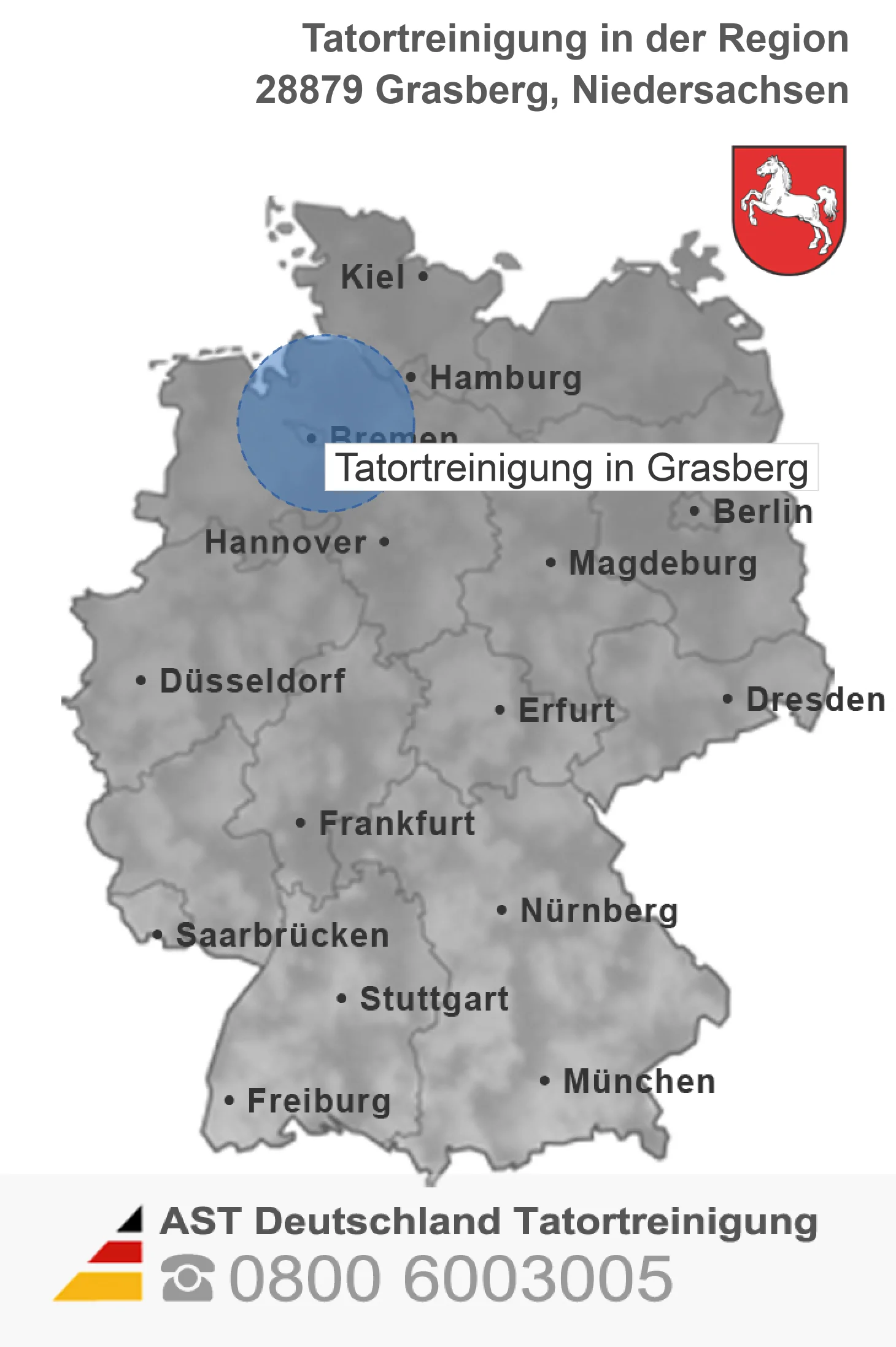 Tatortreinigung Grasberg