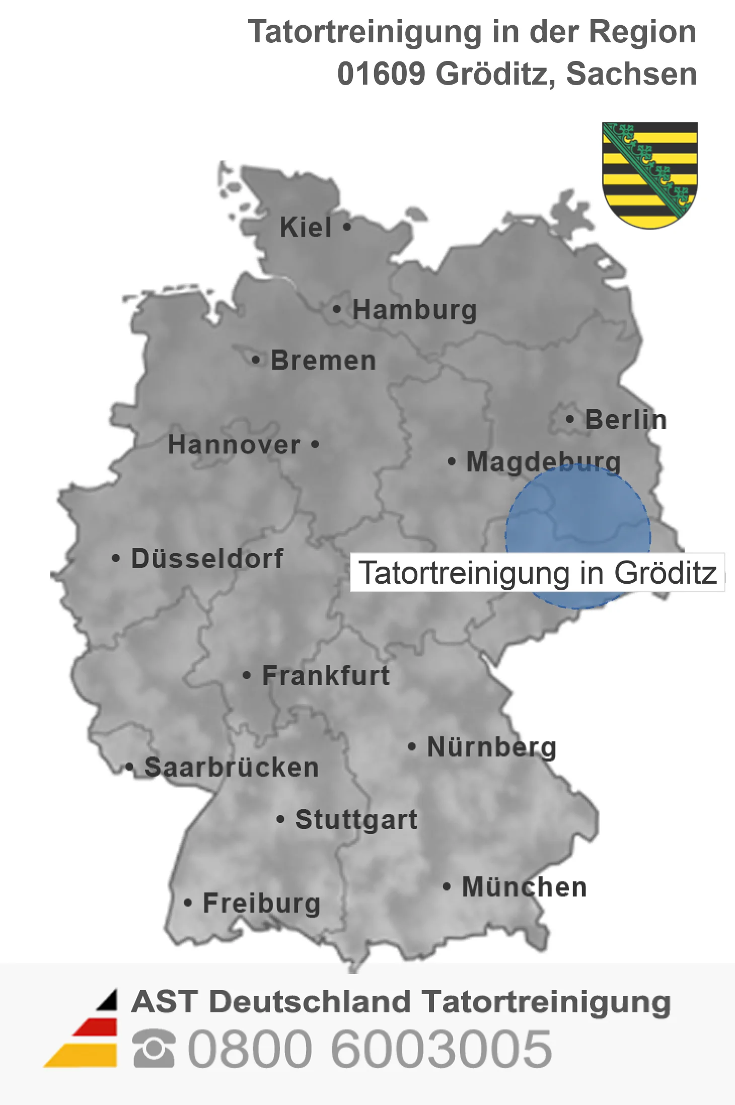 Tatortreinigung Gr&ouml;ditz