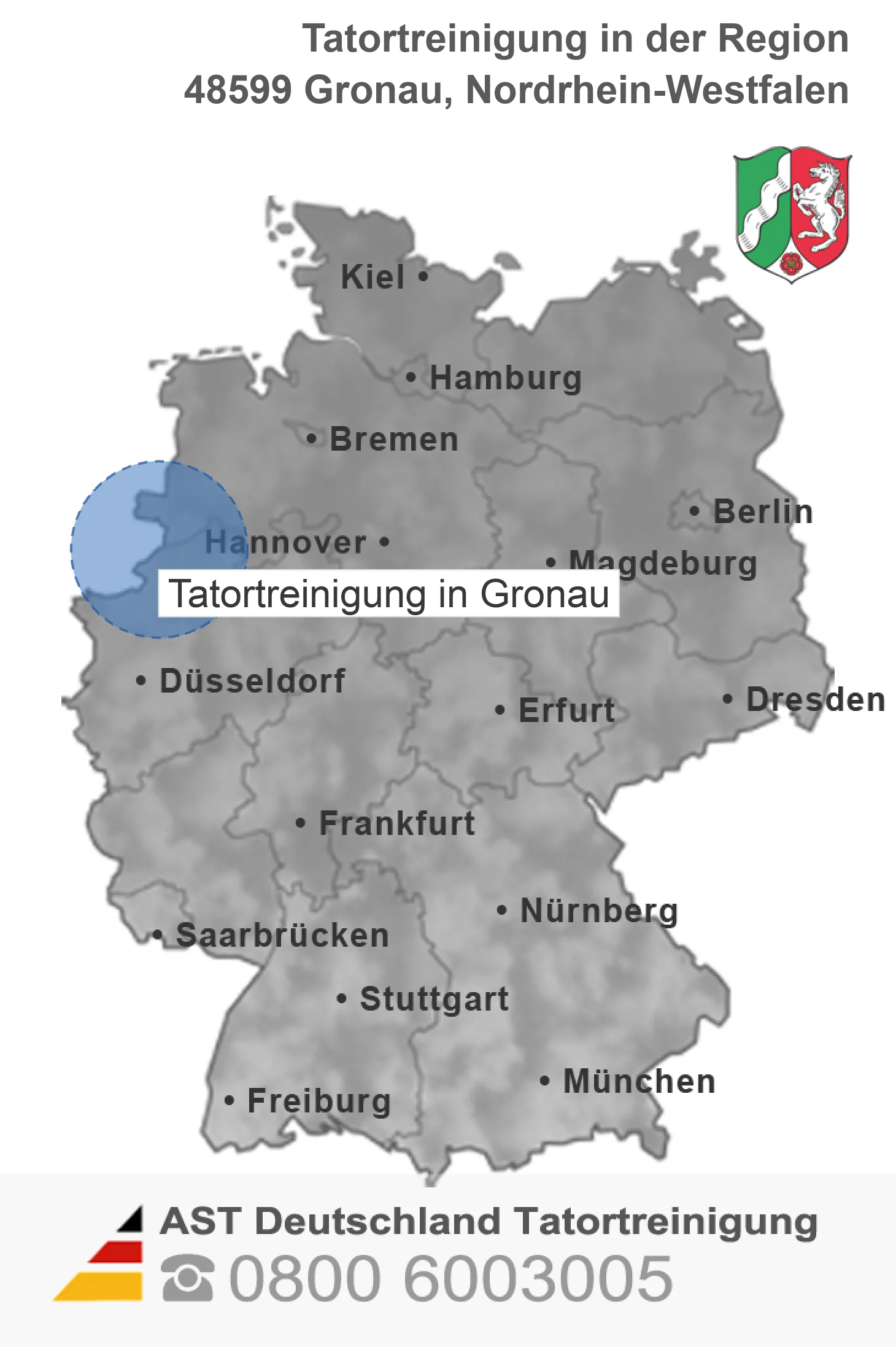 Tatortreinigung Gronau