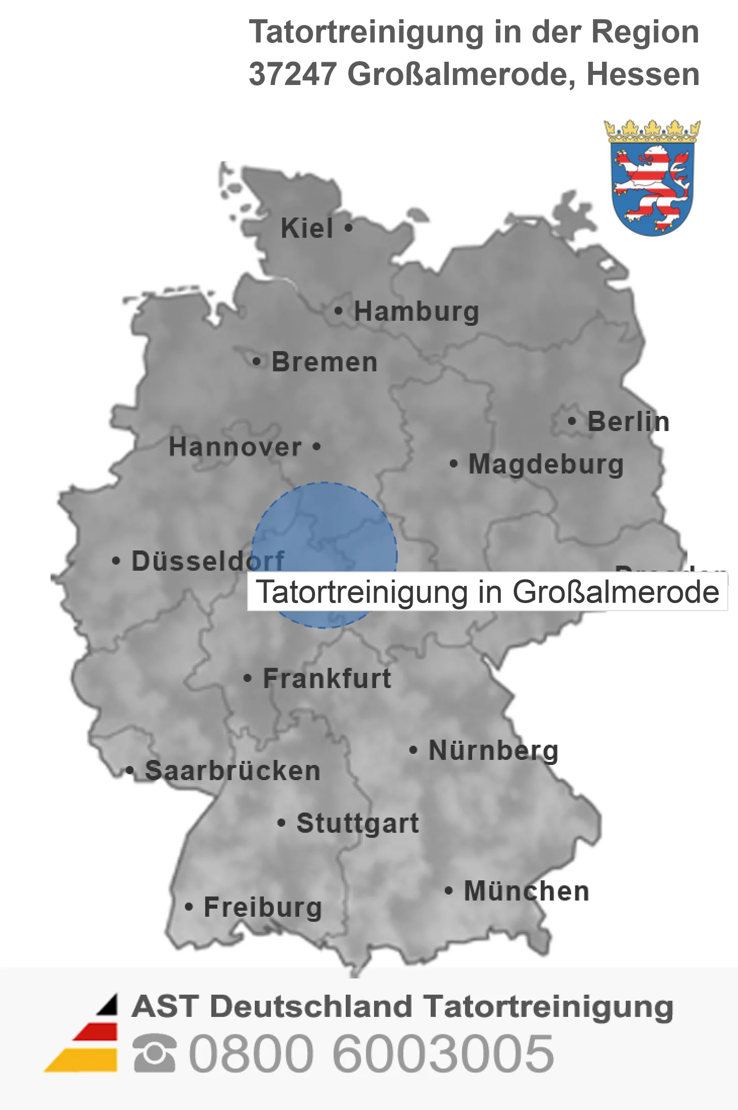 Tatortreinigung Gro&szlig;almerode