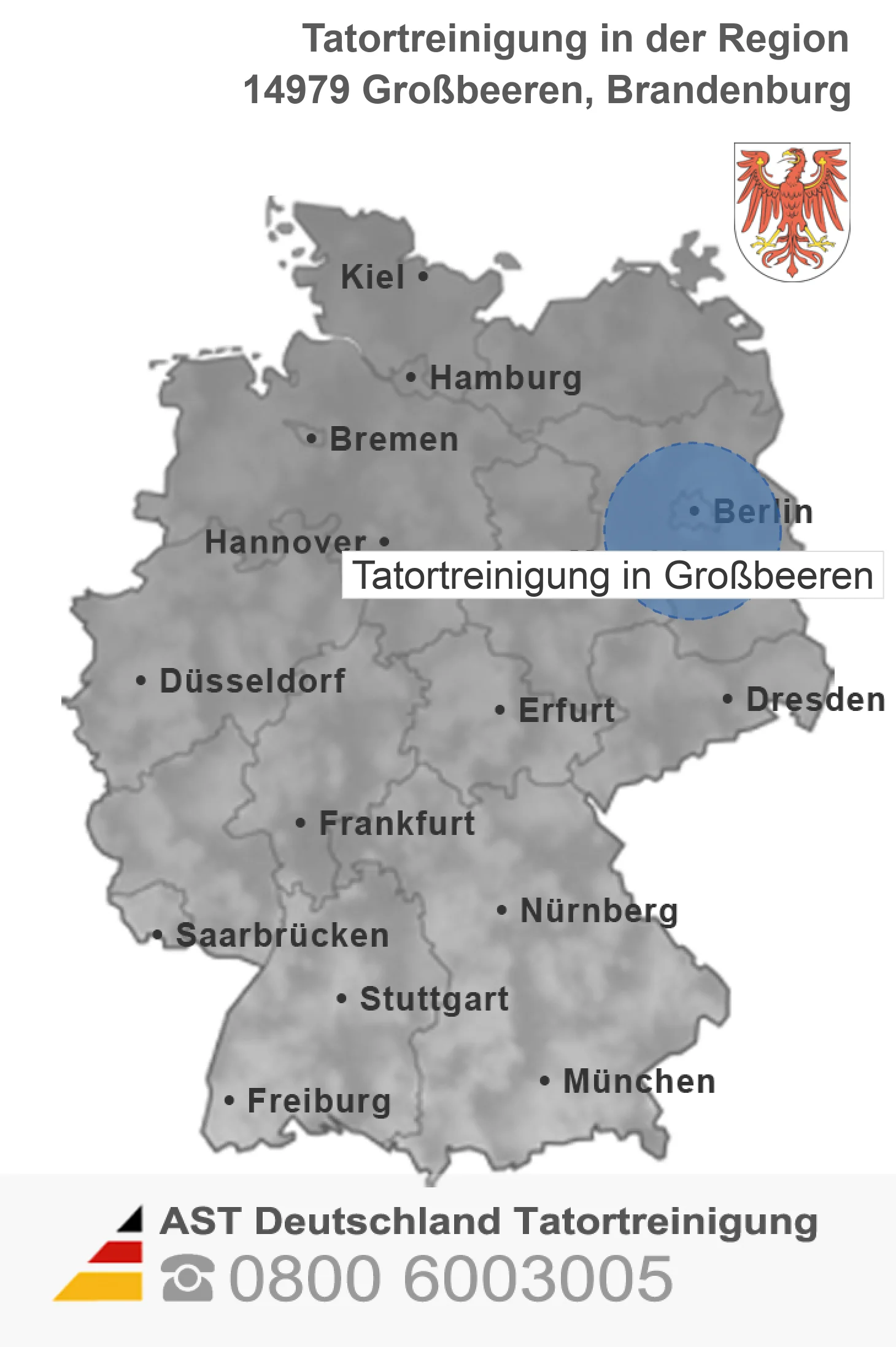 Tatortreinigung Gro&szlig;beeren