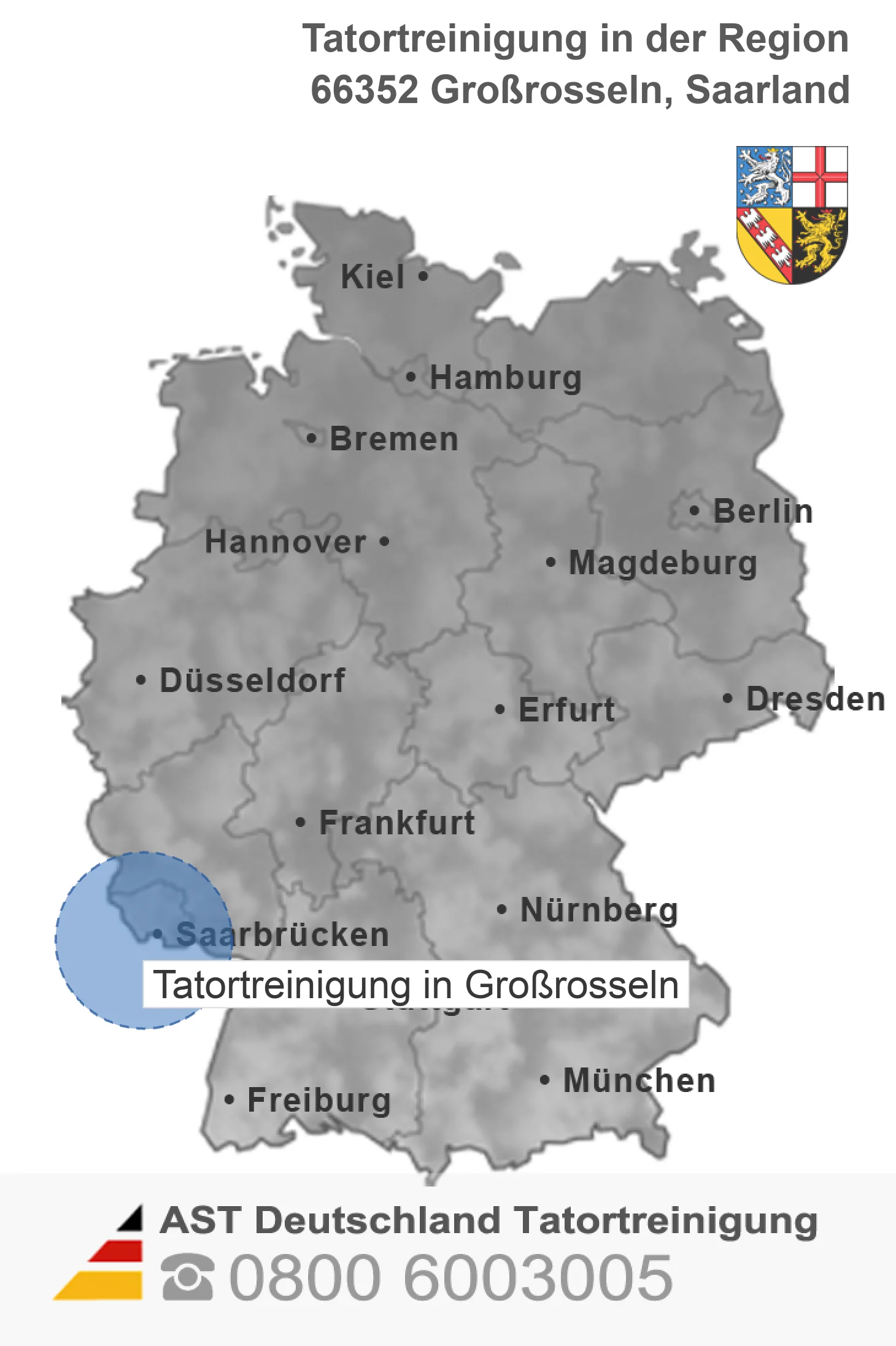 Tatortreinigung Gro&szlig;rosseln