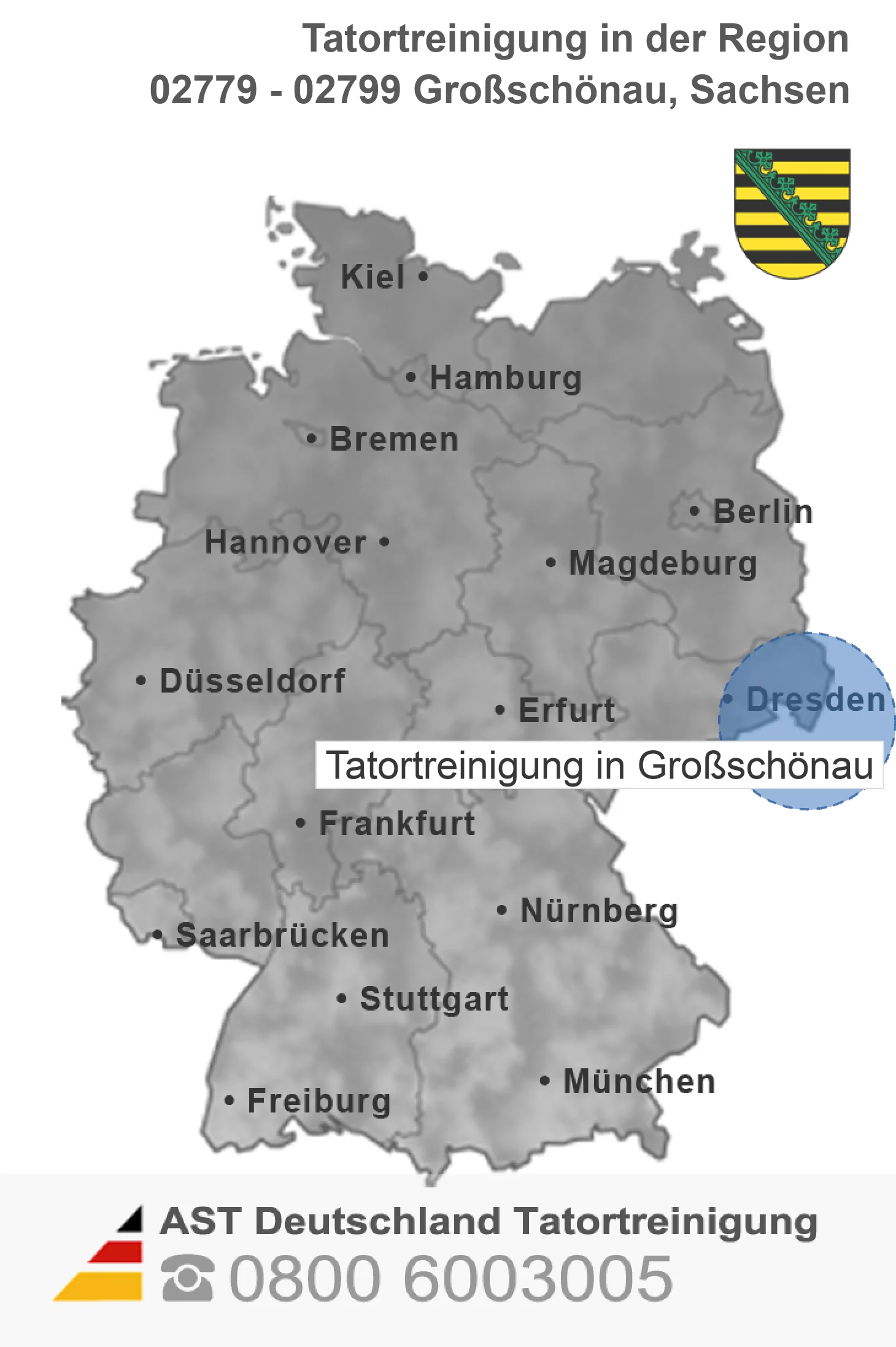 Tatortreinigung Gro&szlig;sch&ouml;nau