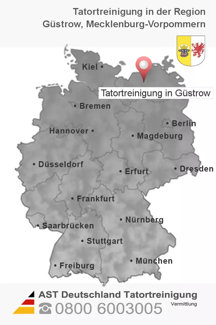 Tatortreinigung Güstrow