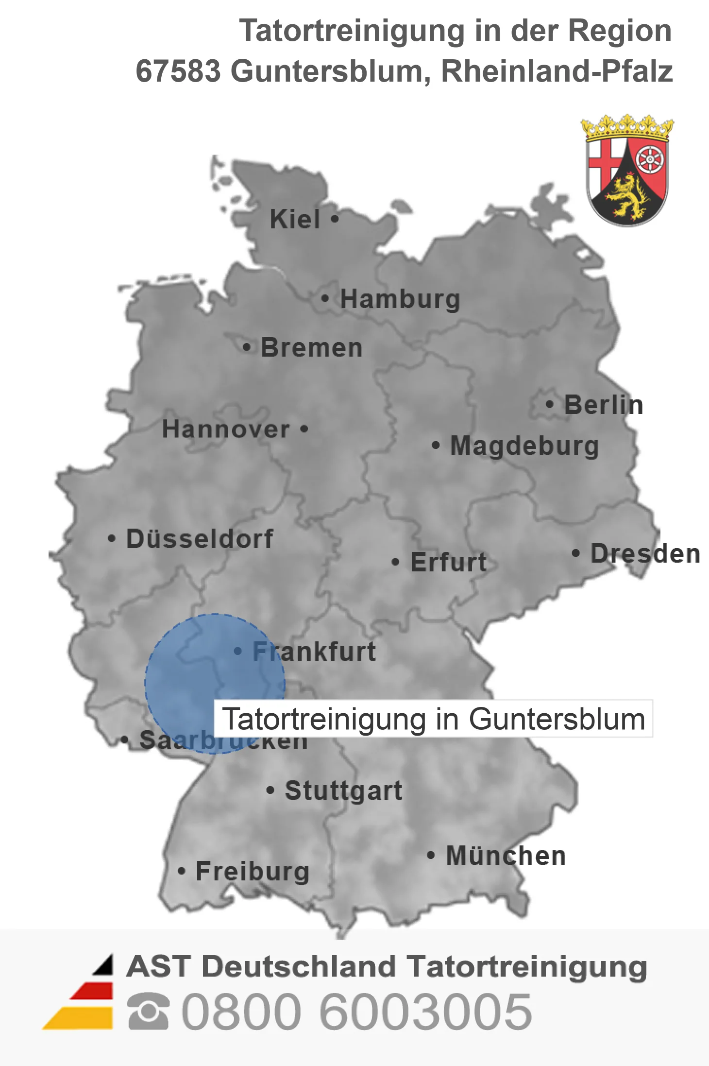 Tatortreinigung Guntersblum