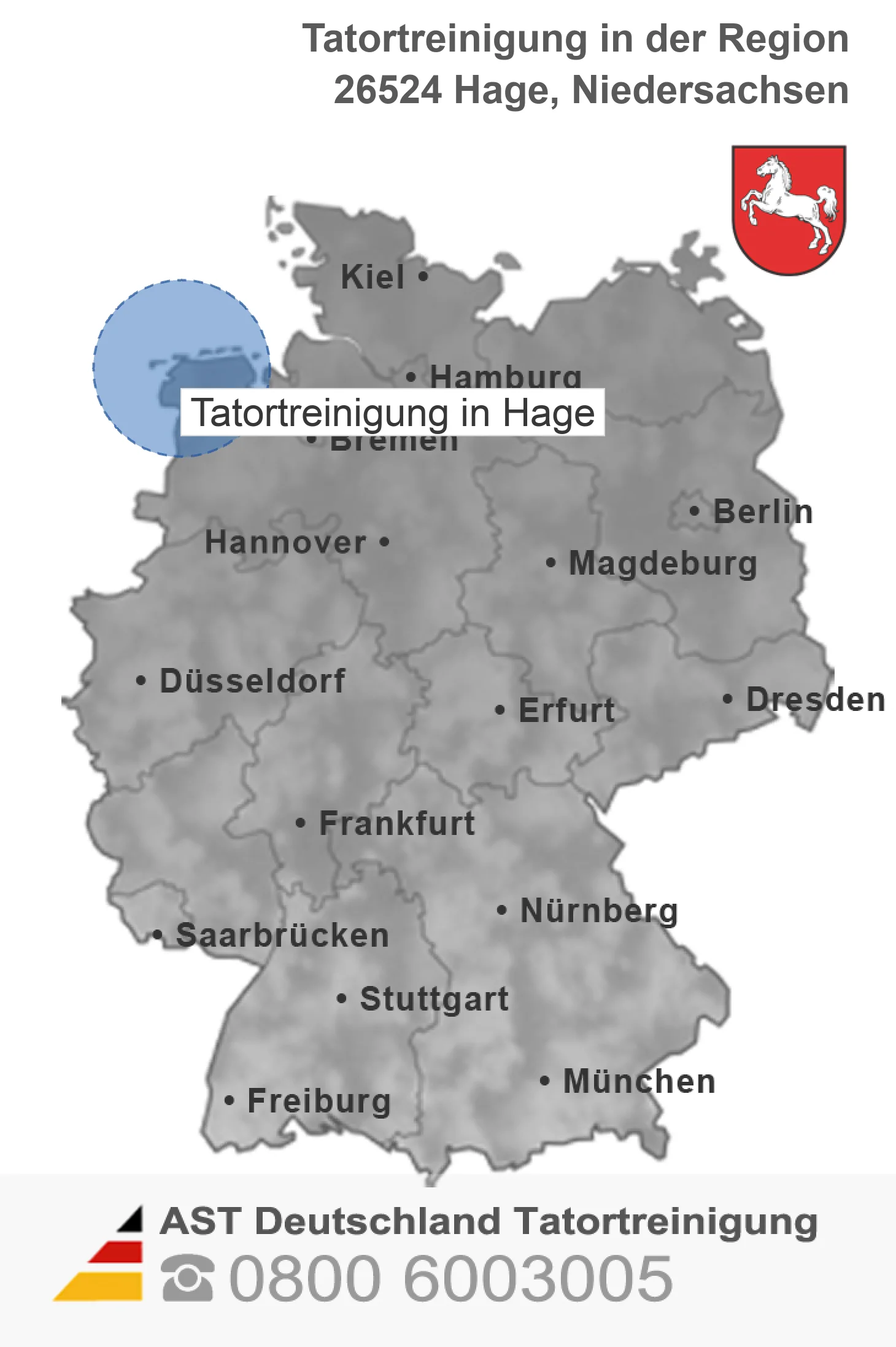 Tatortreinigung Hage