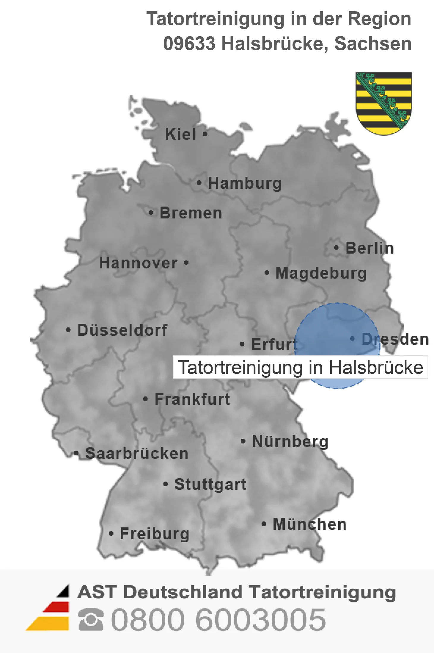 Tatortreinigung Halsbr&uuml;cke