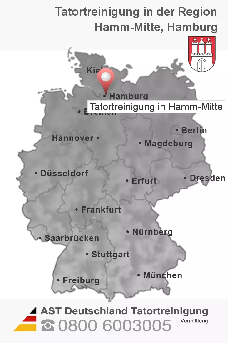 Tatortreinigung Hamm-Mitte