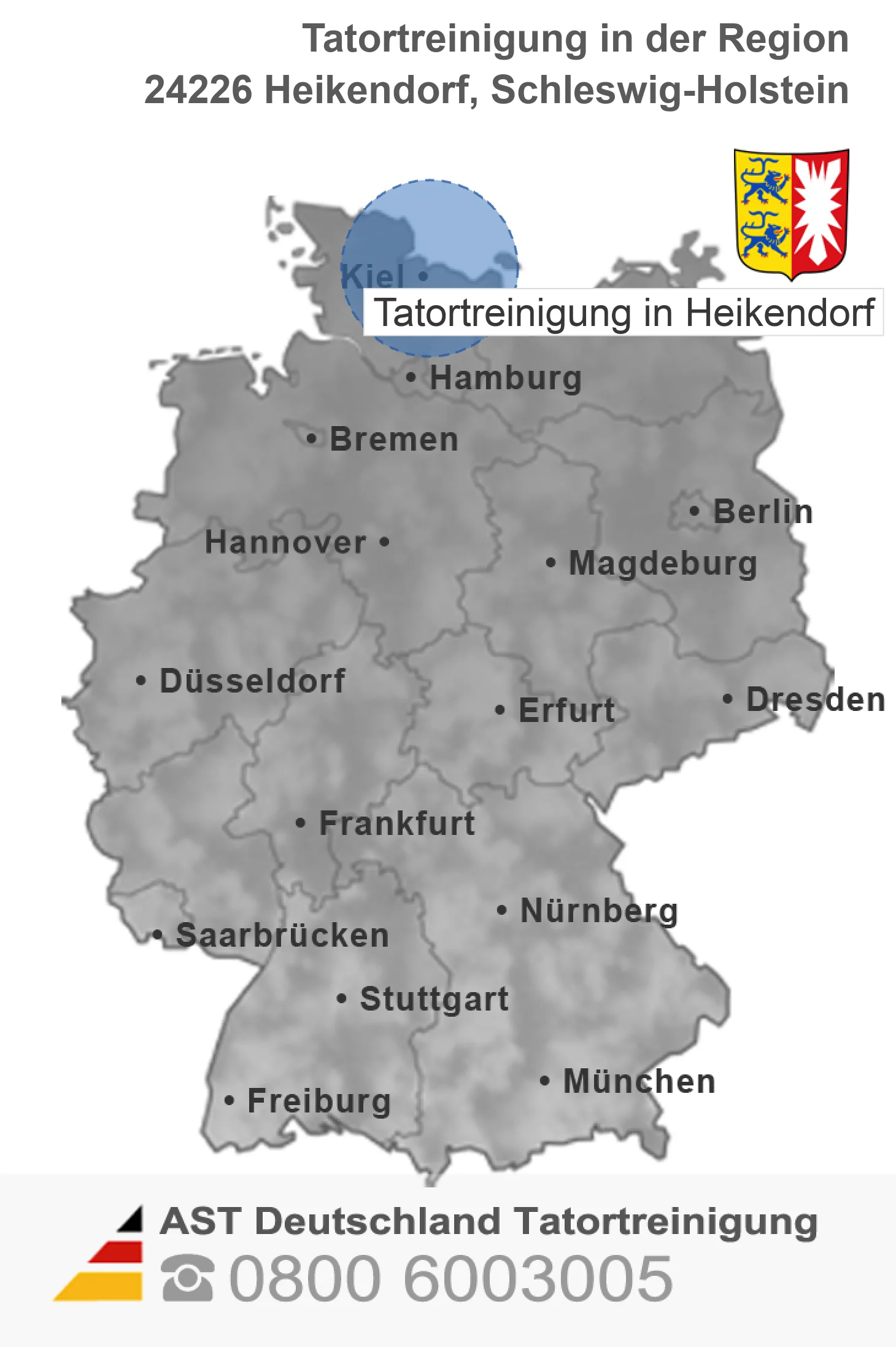 Tatortreinigung Heikendorf