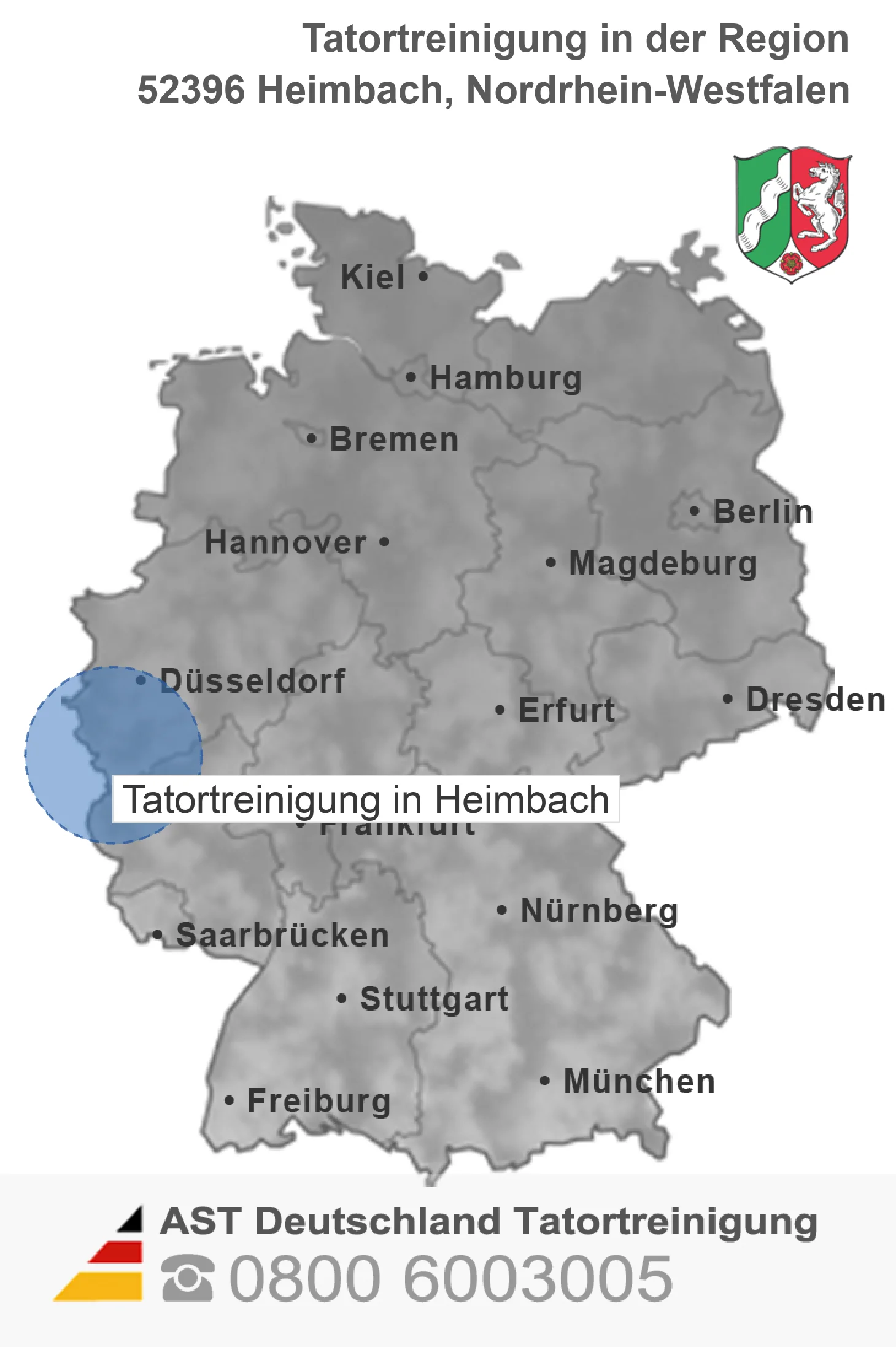 Tatortreinigung Heimbach