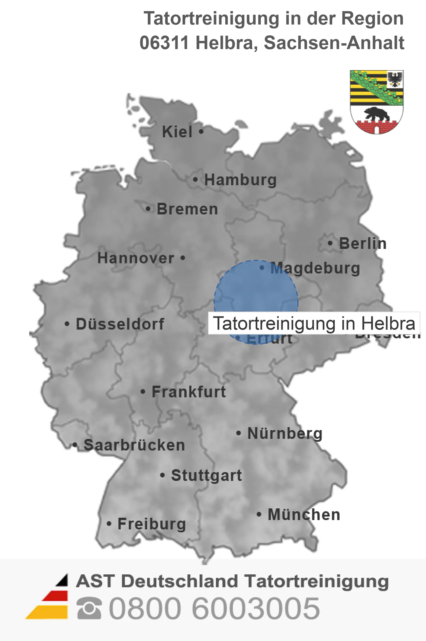 Tatortreinigung Helbra