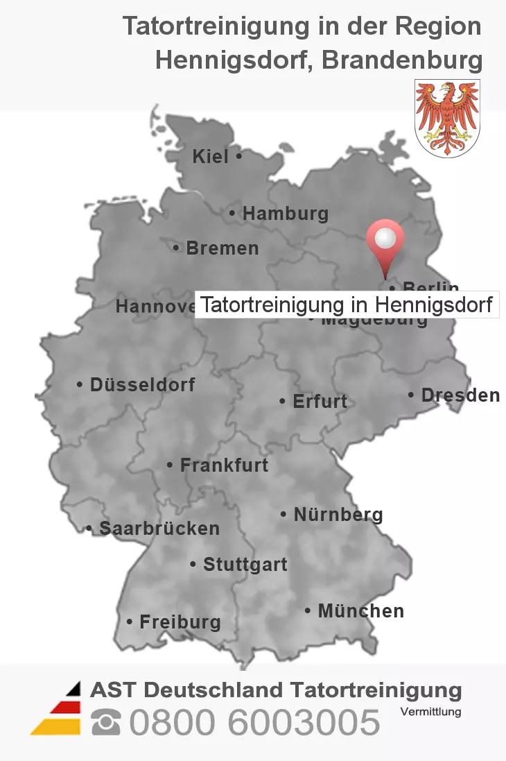 Leichenfundortreinigung Hennigsdorf