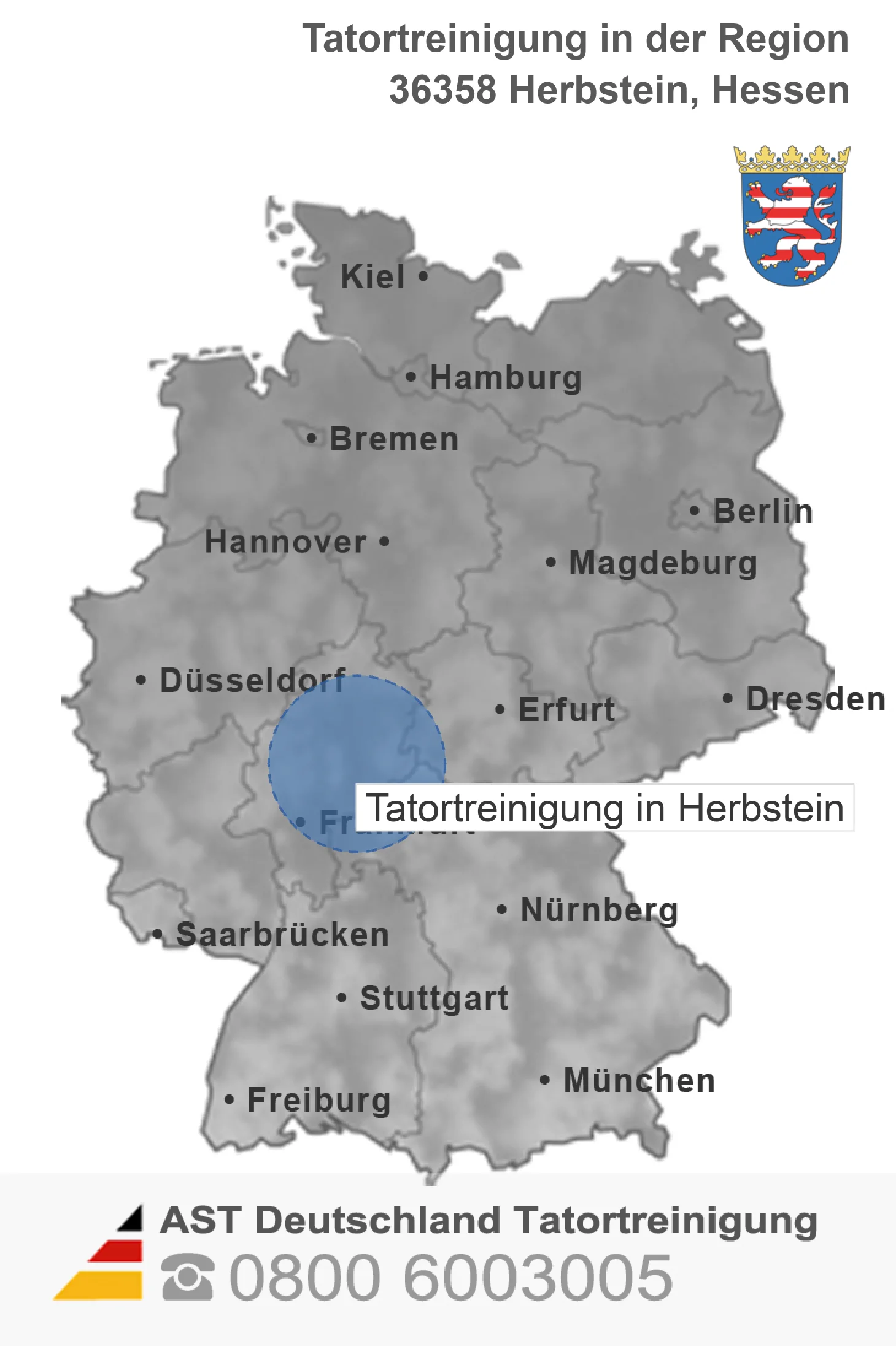 Tatortreinigung Herbstein
