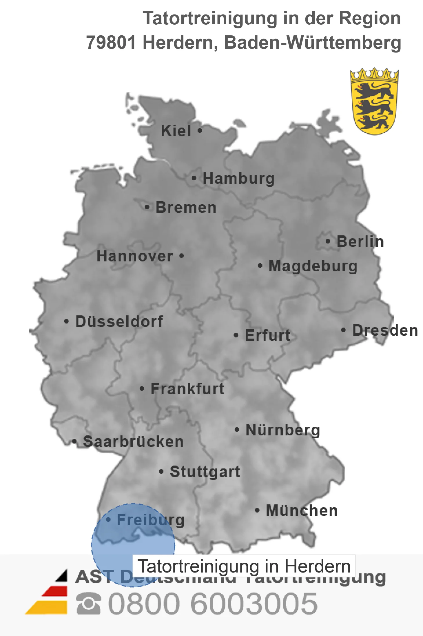 Tatortreinigung Herdern