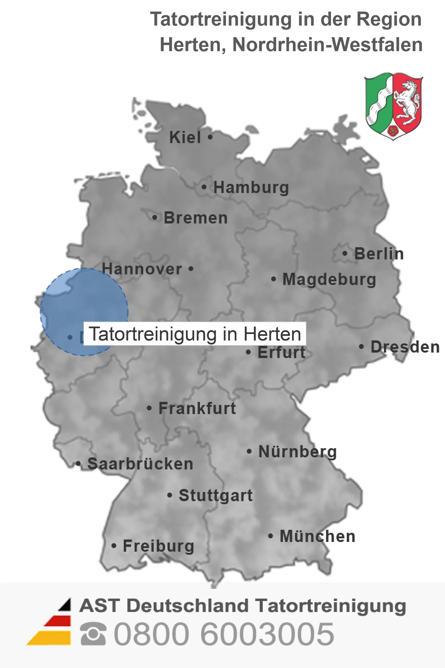 Tatortreinigung Herten