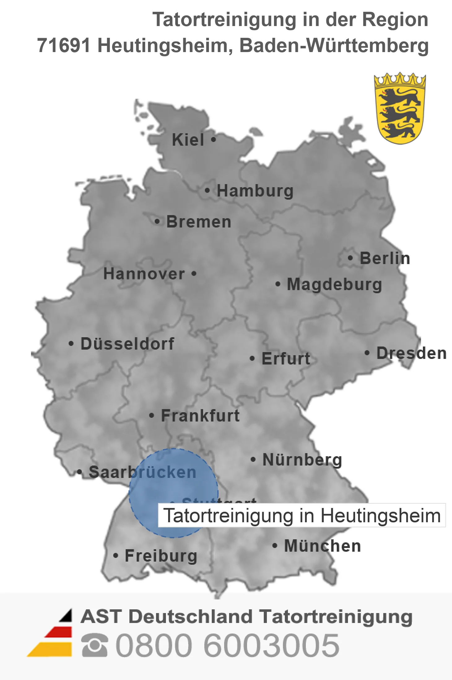 Tatortreinigung Heutingsheim