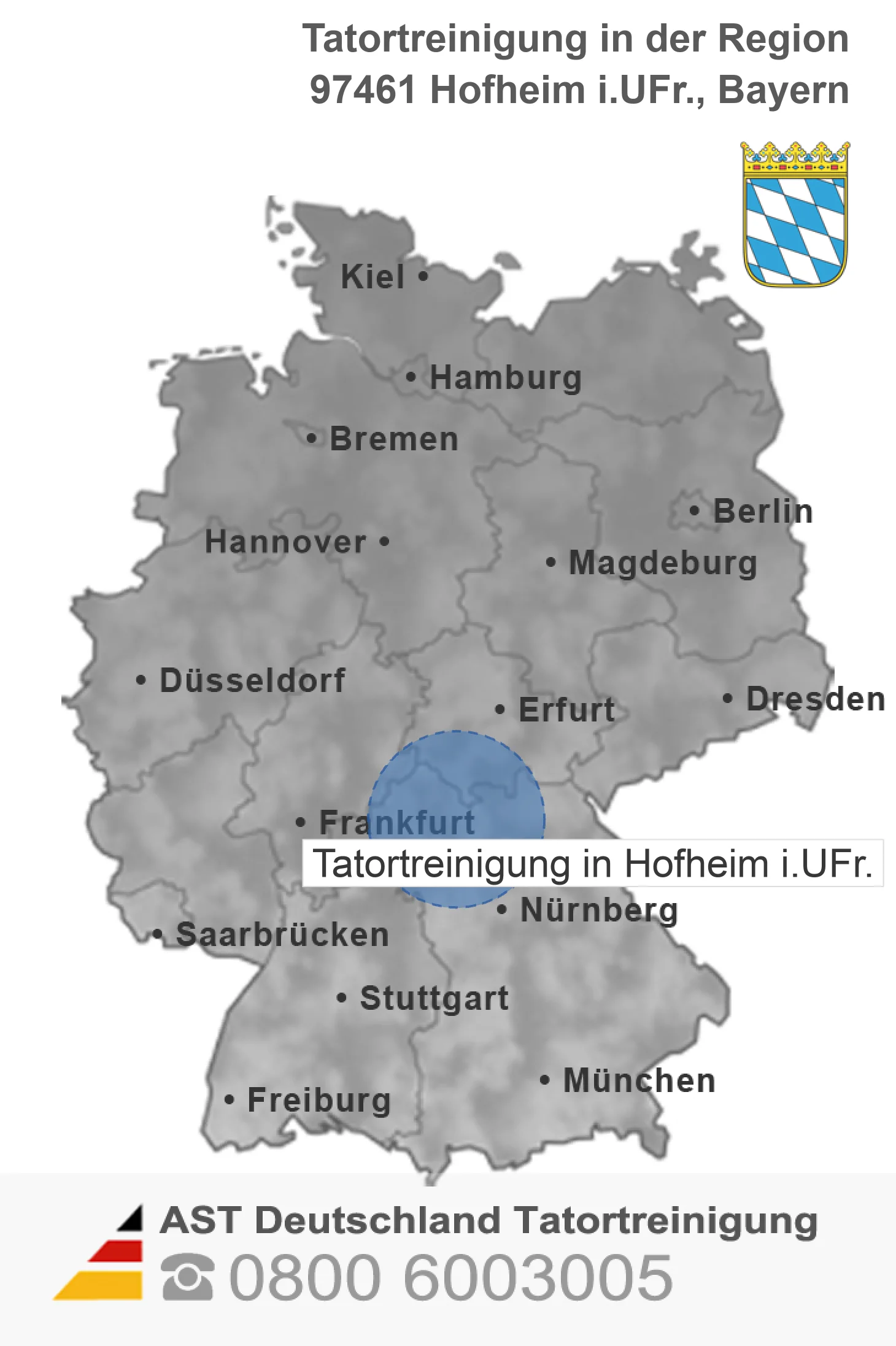 Tatortreinigung Hofheim i.UFr.