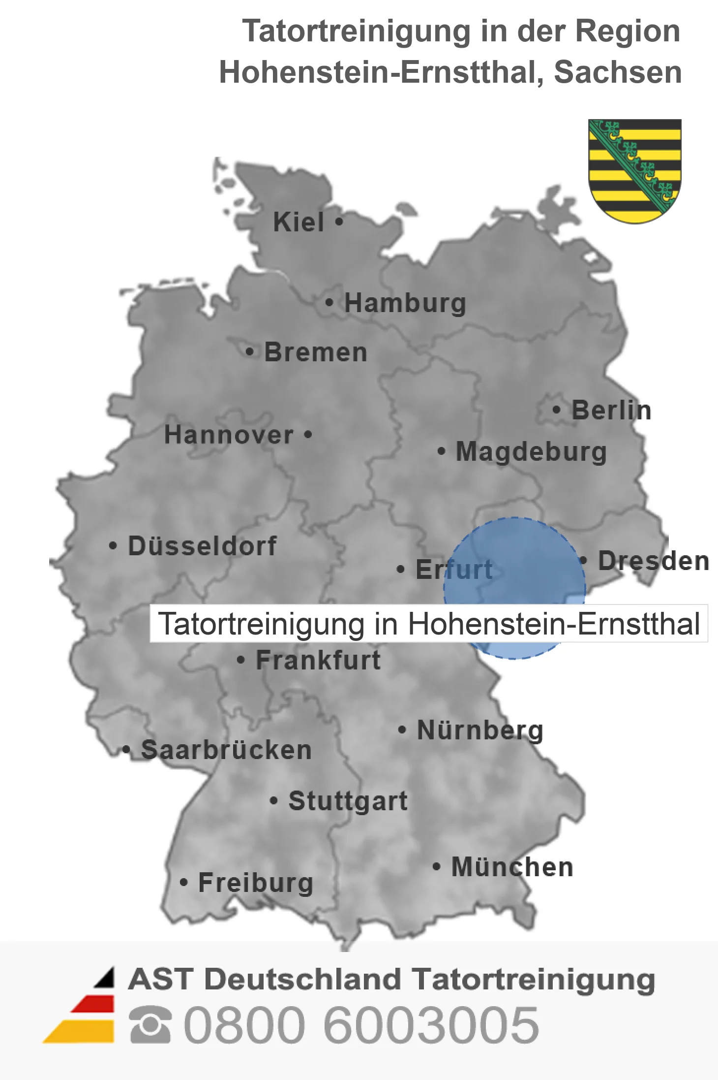 Wohnungsräumung (Mieter verstorben) Hohenstein-Ernstthal