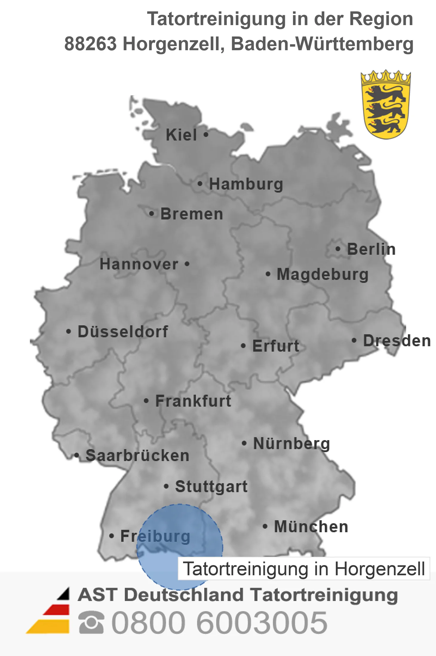 Tatortreinigung Horgenzell